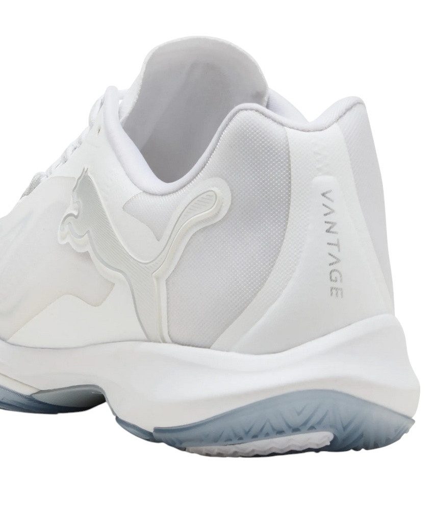 PUMA Hallen-Indoorschuhe Vantage Nitro (Dämpfung) weiss Herren Badmintonschuh