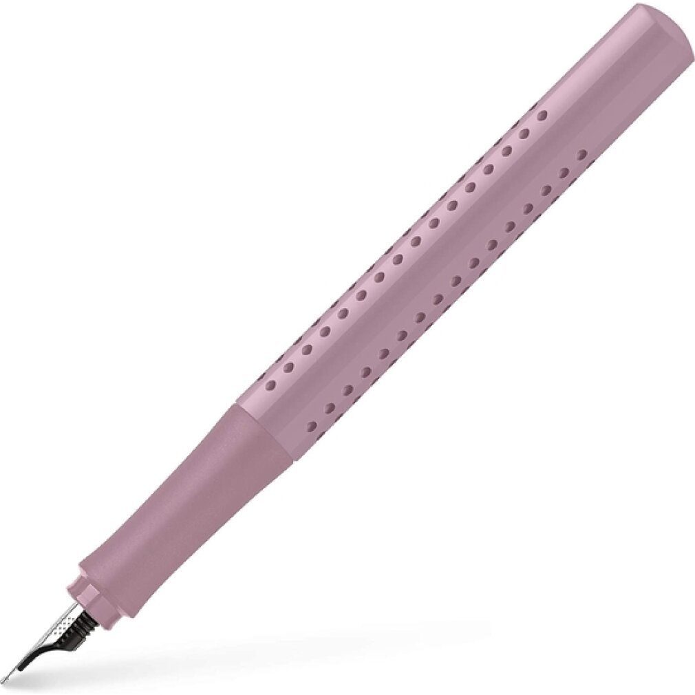 Faber-Castell Füllfederhalter Geschenkset Grip Harmony Füller M und Kuli rose shadows im Metalletui