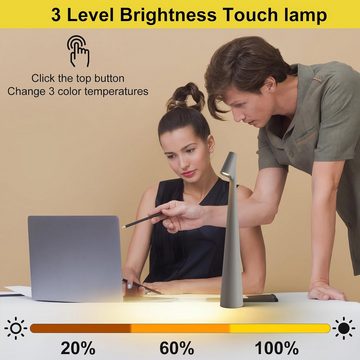 DTC GmbH LED Schreibtischlampe Elegante hohe Tischlampe-Geringe Größe