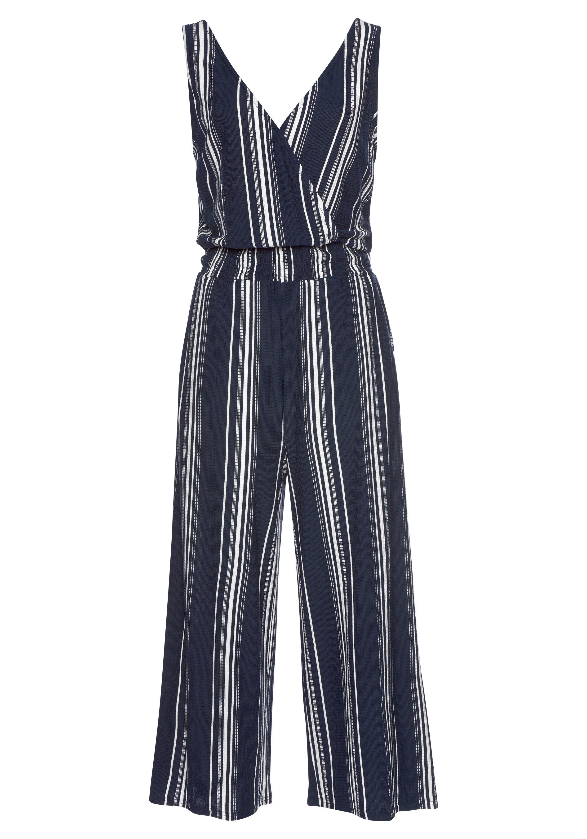 strukturierter Ware aus Culotte-Overall LASCANA