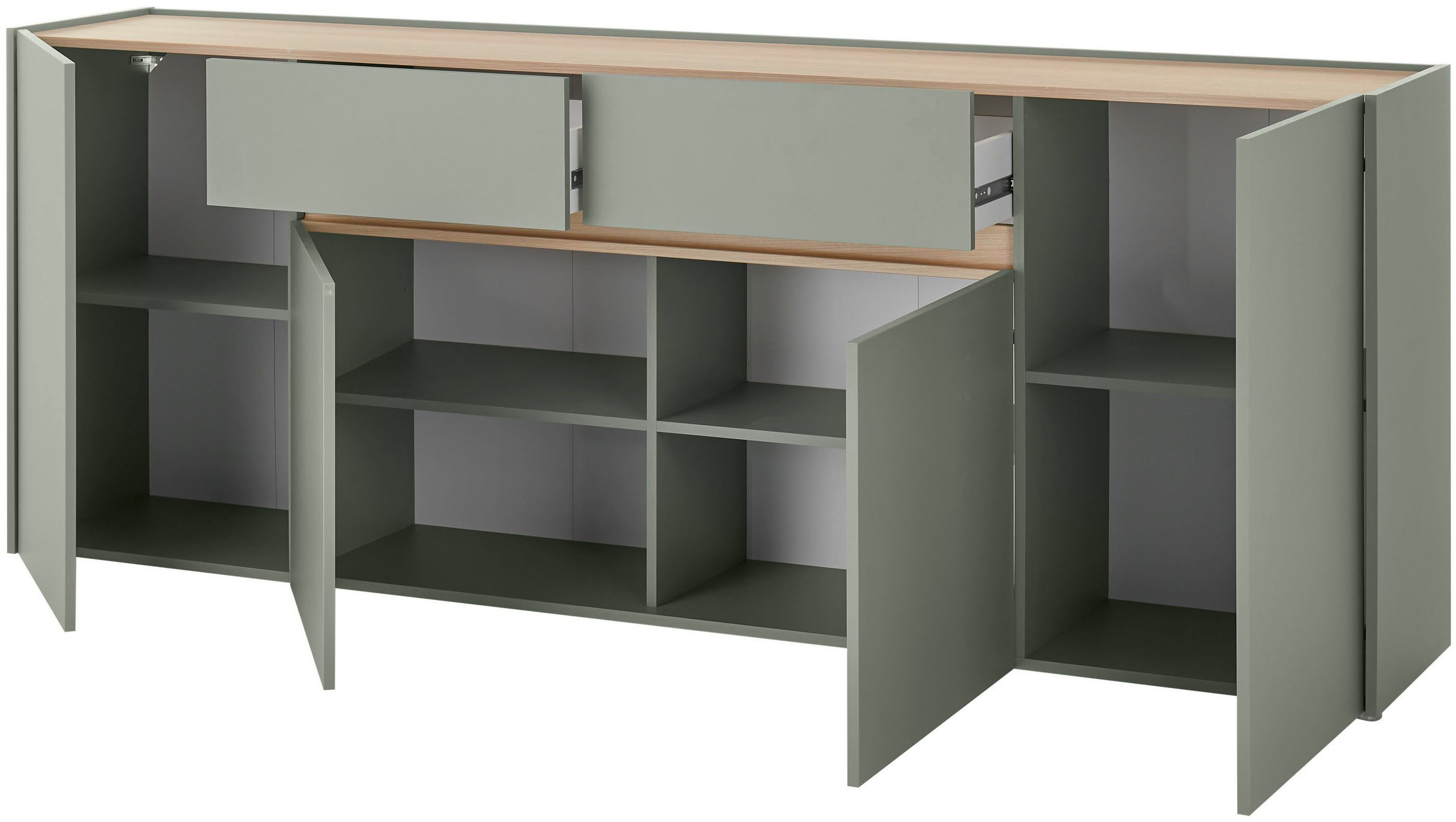 Home affaire Sideboard City/Giron, moderner Schrank, Kommode, Stauraumschrank, zeitlos, modern, ausreichend Stauraum, vielseitig einsetzbar – Bild 4 von 5