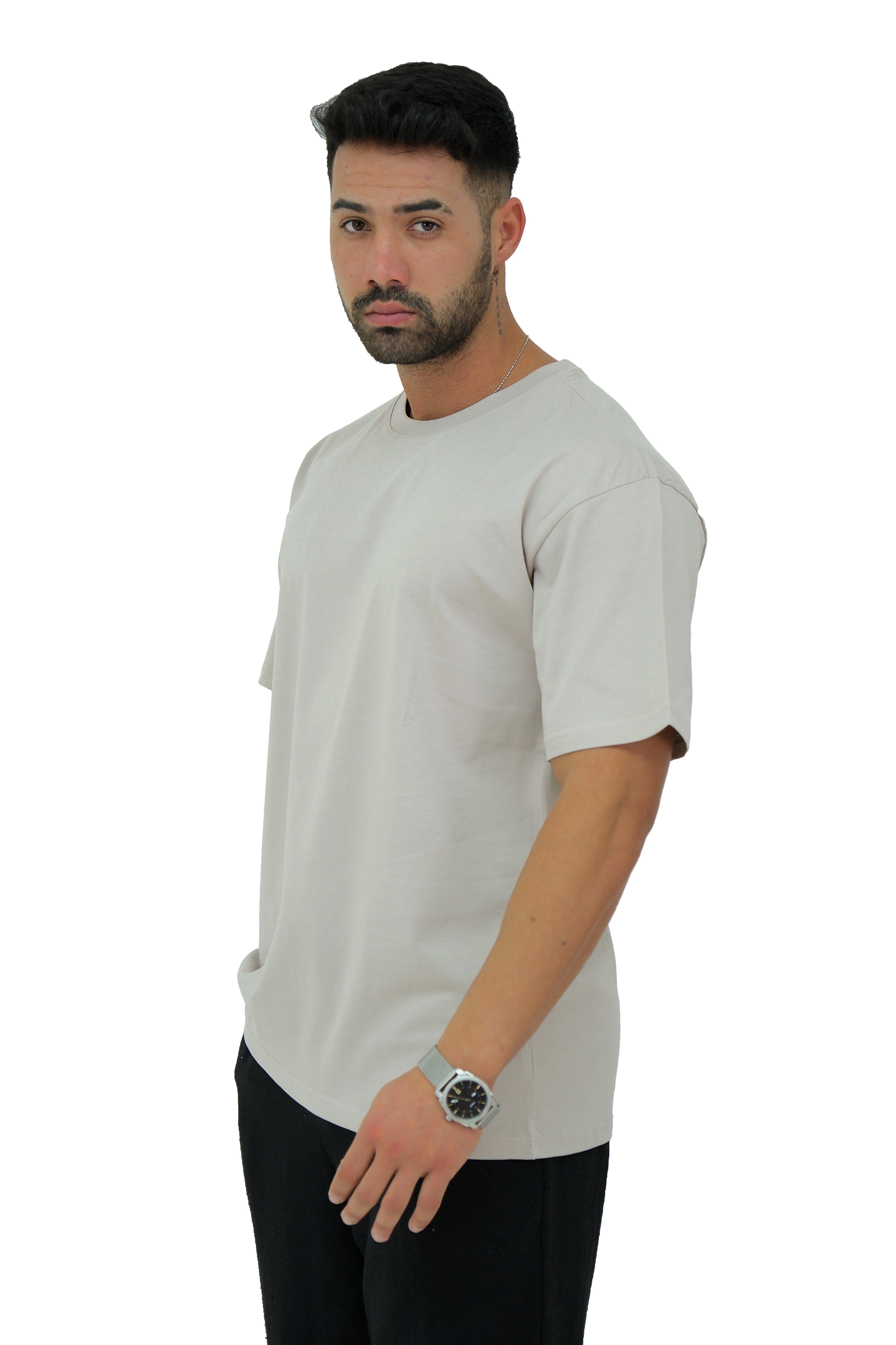 Megaman Jeans T-Shirt Megaman, Herren T-Shirt, Oversize