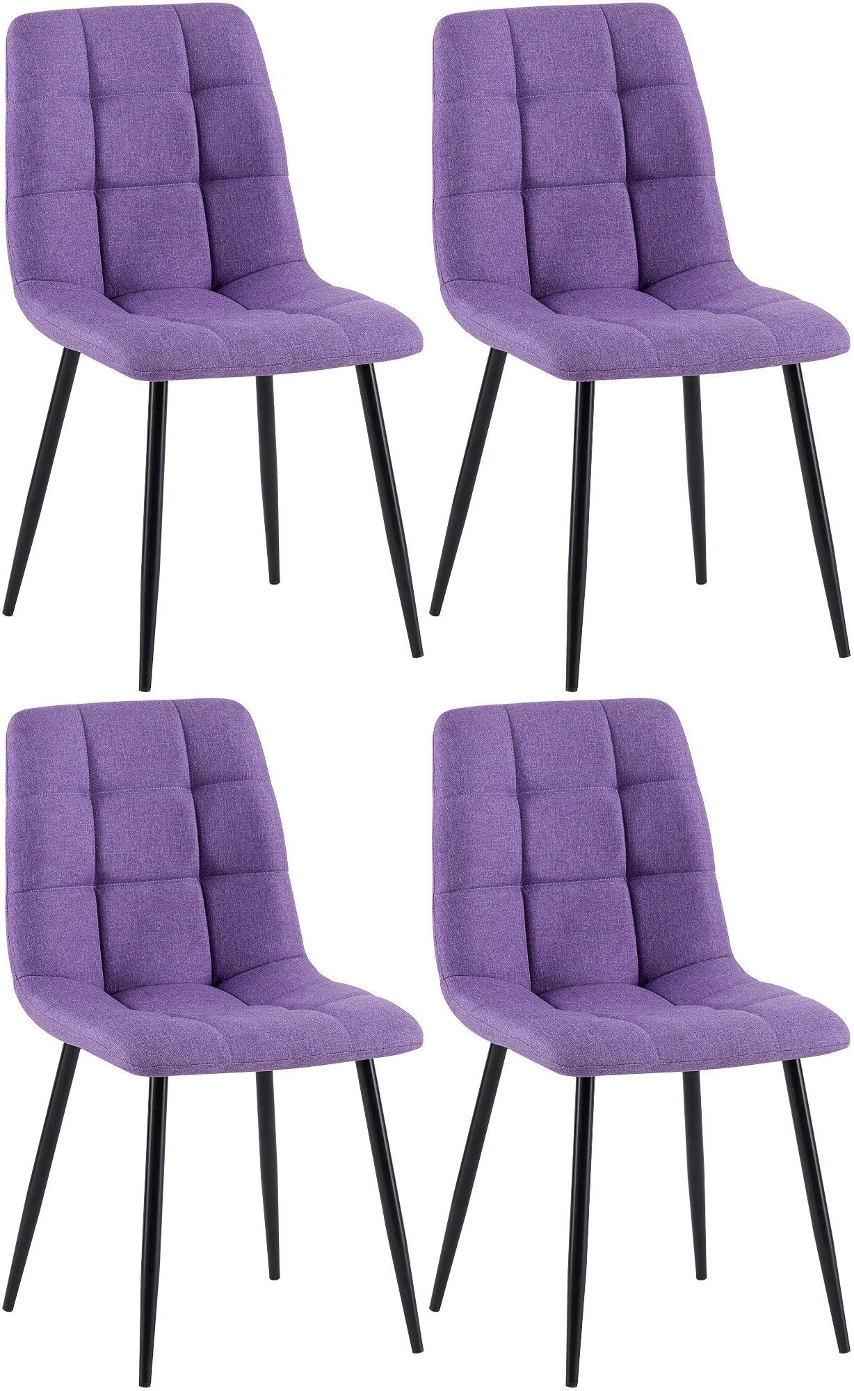 CLP Esszimmerstuhl Antibes Stoff (4er Set), günstig online kaufen