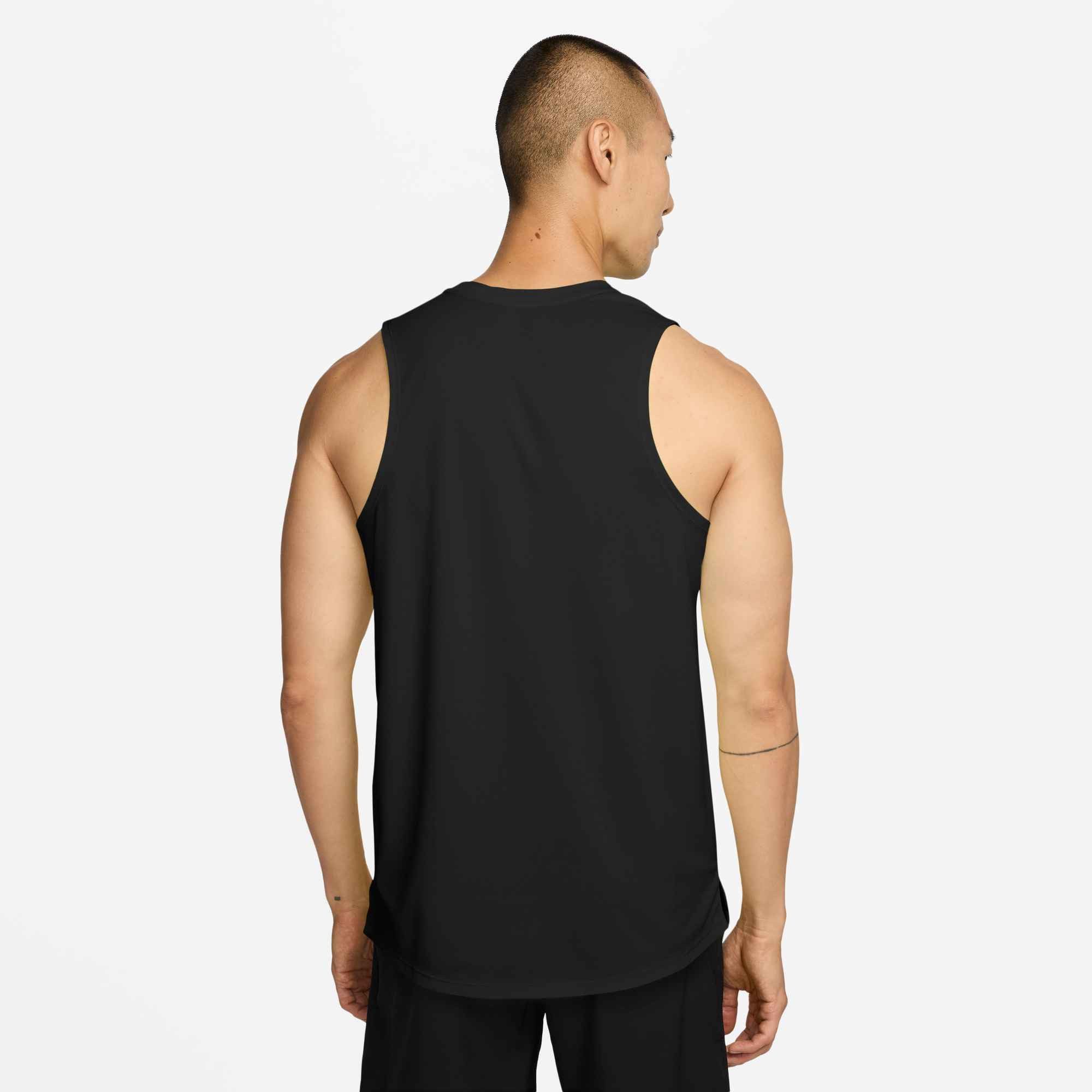 Nike Tanktop Nike Miler Men's Dri-FIT Running Tank mit reflektierenden Details, atmungsaktives Material