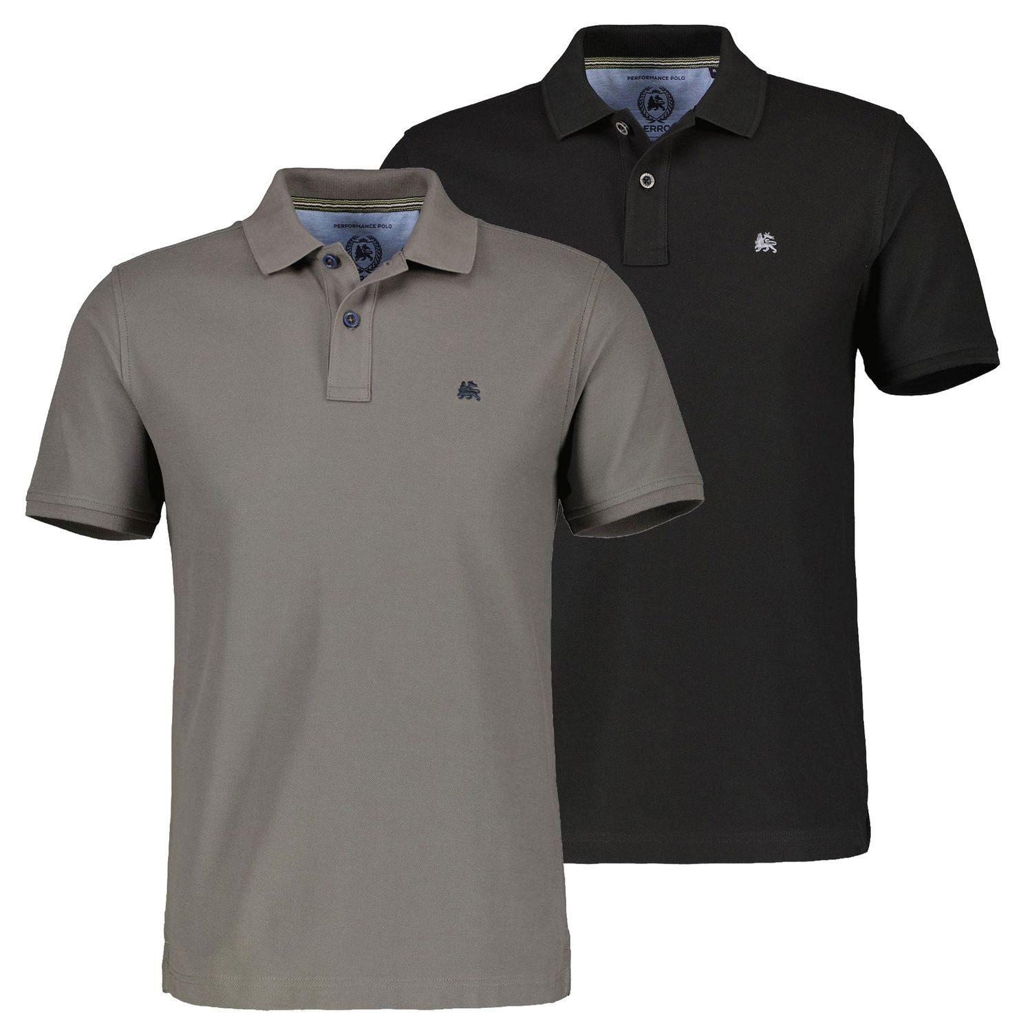 LERROS Poloshirt Basic in *Cool & Dry* Piquéqualität - 2er SPARPACK günstig online kaufen