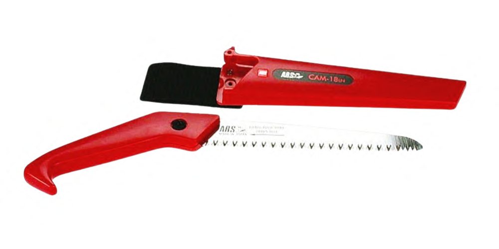 ARS by Tiger Handsäge 1265-00 Handsäge CAM-18LN mit Köcher für glatte Schnitte, Ergonomisches Griffstück