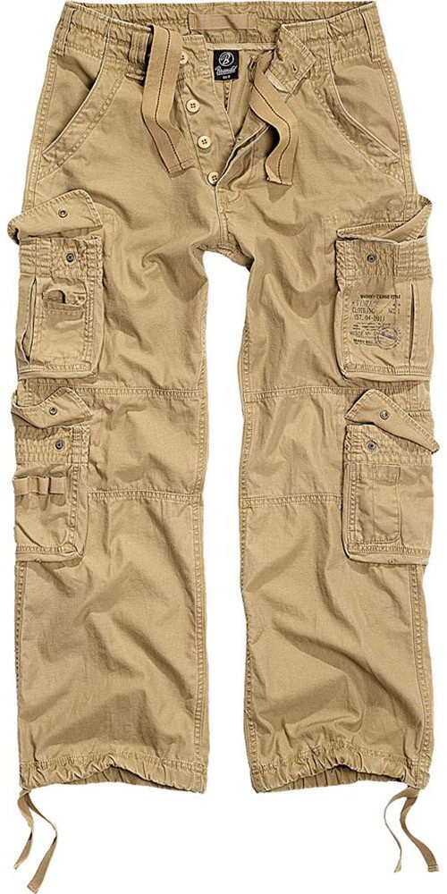 Brandit Cargohose Pure Vintage Pants Klassisches Design mit vielen Taschen günstig online kaufen