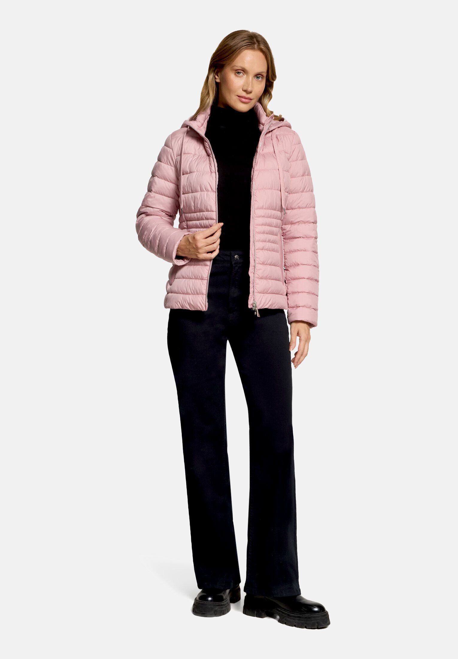 Betty Barclay Steppjacke Damen mit abnehmbarer Kapuze