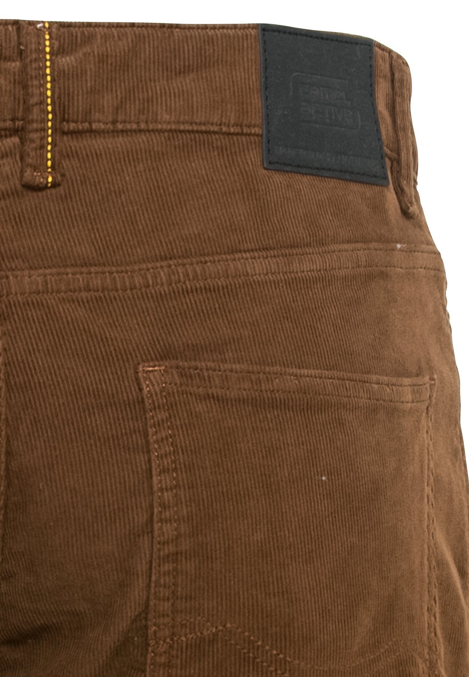 camel active 5-Pocket-Jeans Cordhose 5-Pocket Fit Braun Regular