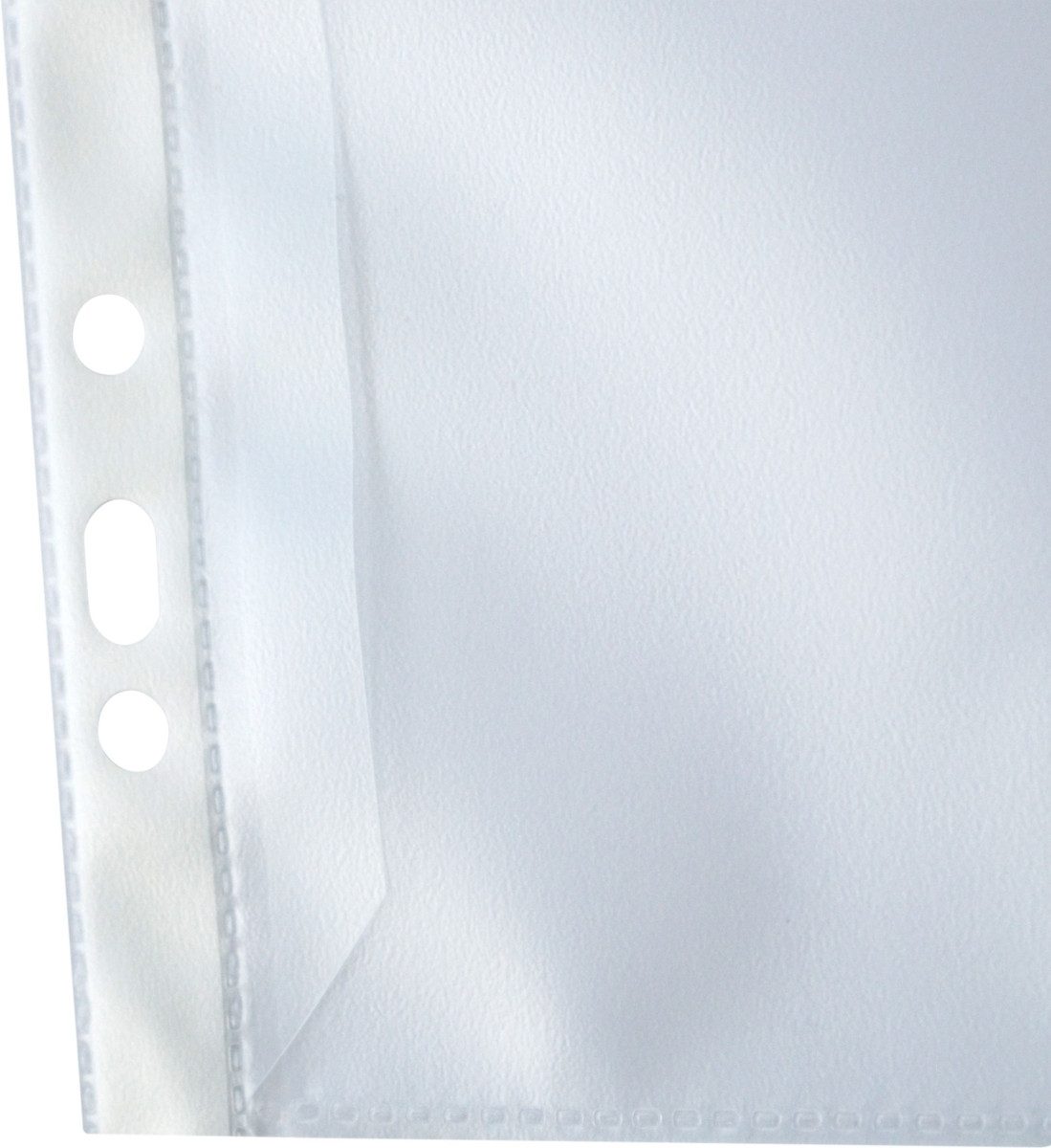 OXFORD Prospekthülle Prospekthüllen mit Verschlusslasche A4 PP 120my transaprent VE=5x100 S