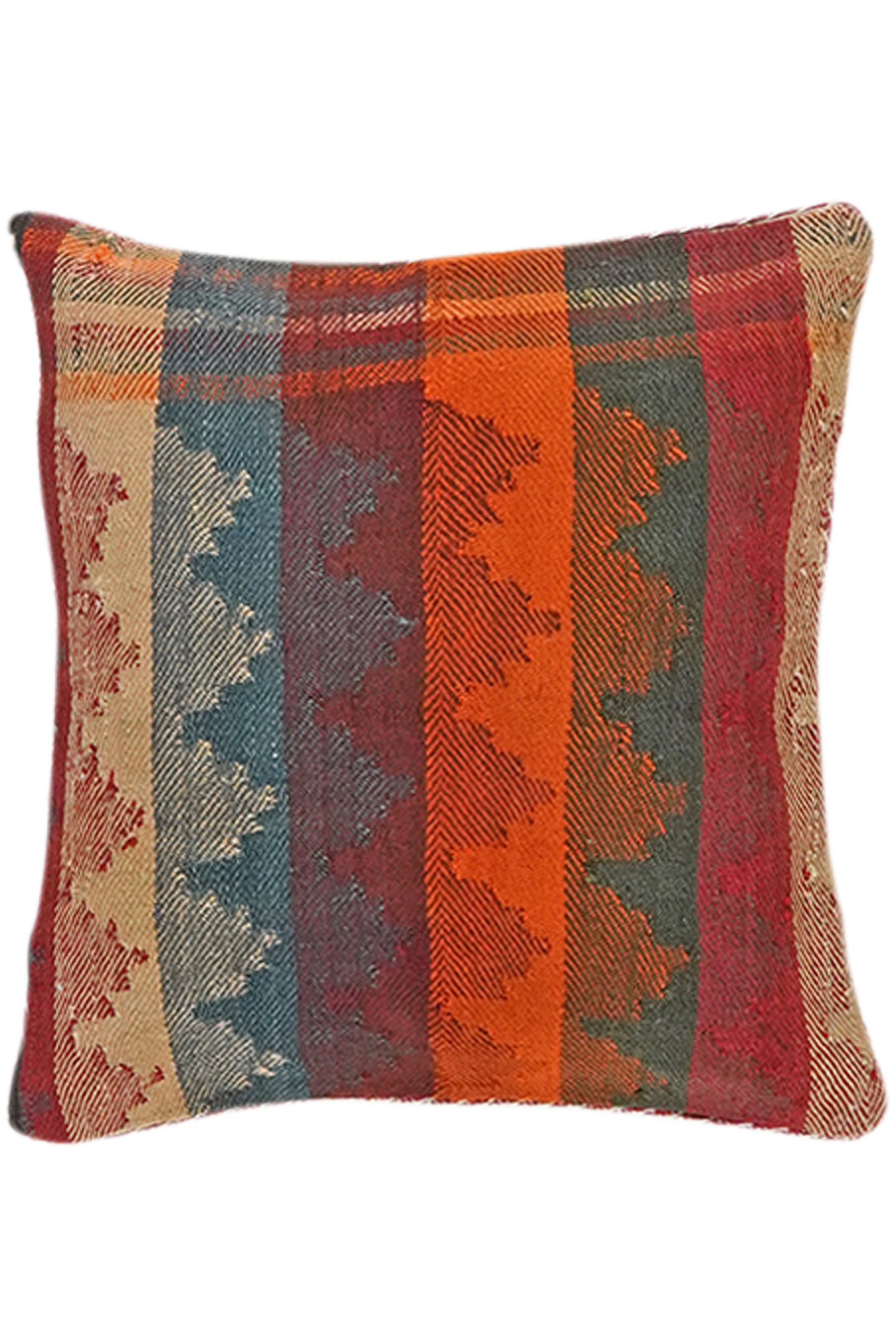 Rugtales Kissenbezüge Kelim Kissen 50x45cm, Handgemachtes Unikat, nachhaltig und fair gefertigt