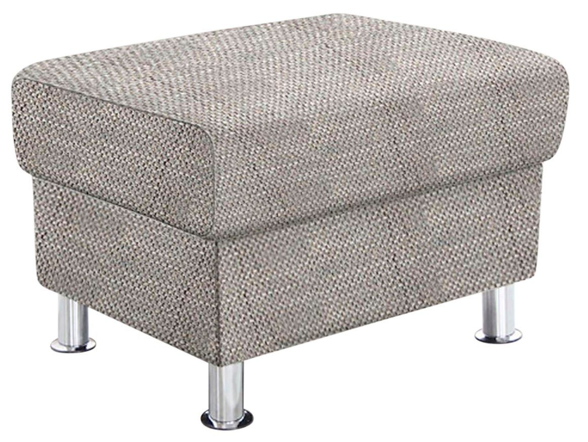 TRENDMANUFAKTUR Hocker "Rondo, Polsterhocker zur Serie, Breite 67 cm, Füße günstig online kaufen