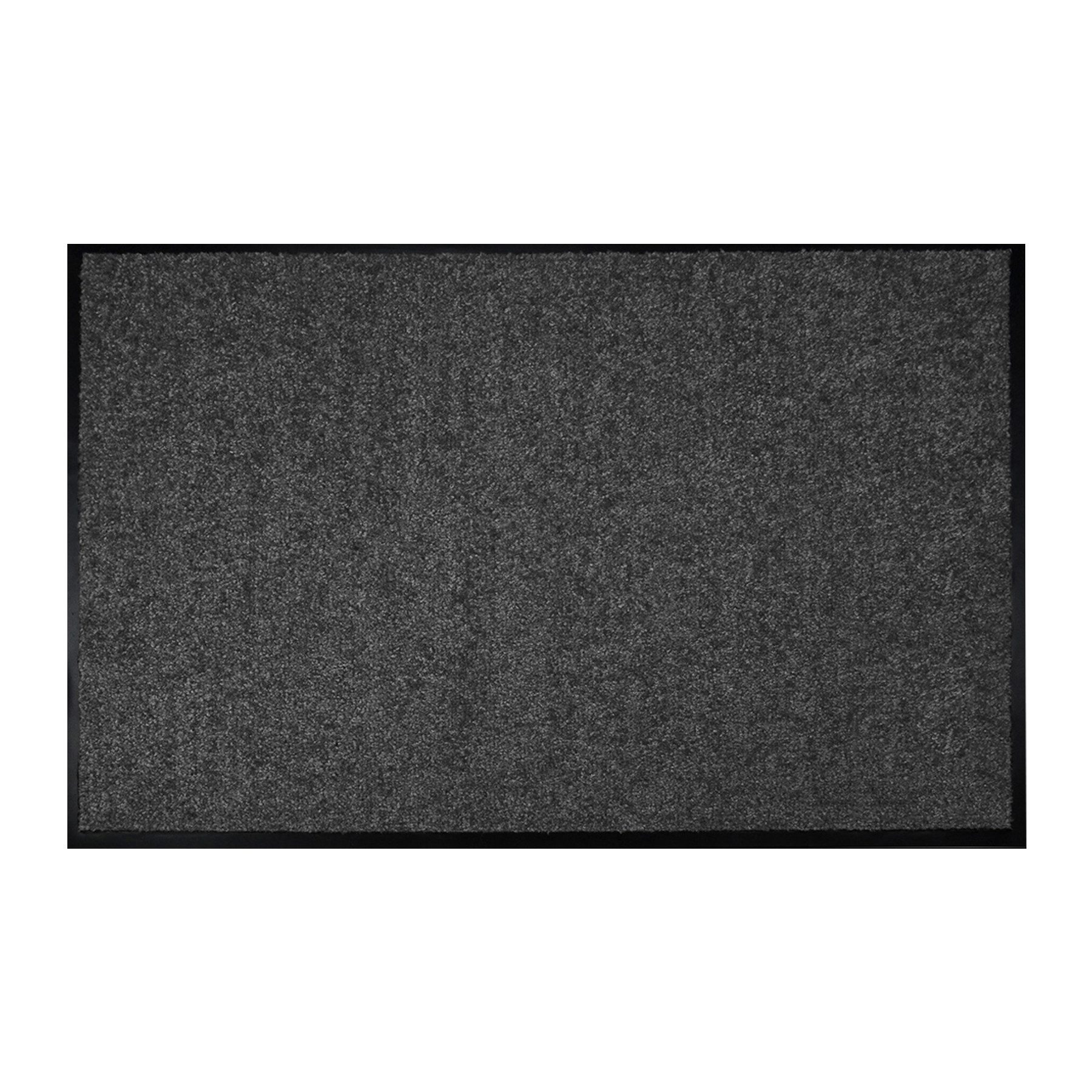 MDEKOR Fußmatte Schmutzfangmatte Wash Clean, maschinenwaschbar, rutschhemmend, 40x60 cm, Grau, für Fußbodenheizung, UV-beständig, antistatisch – Bild 4 von 5