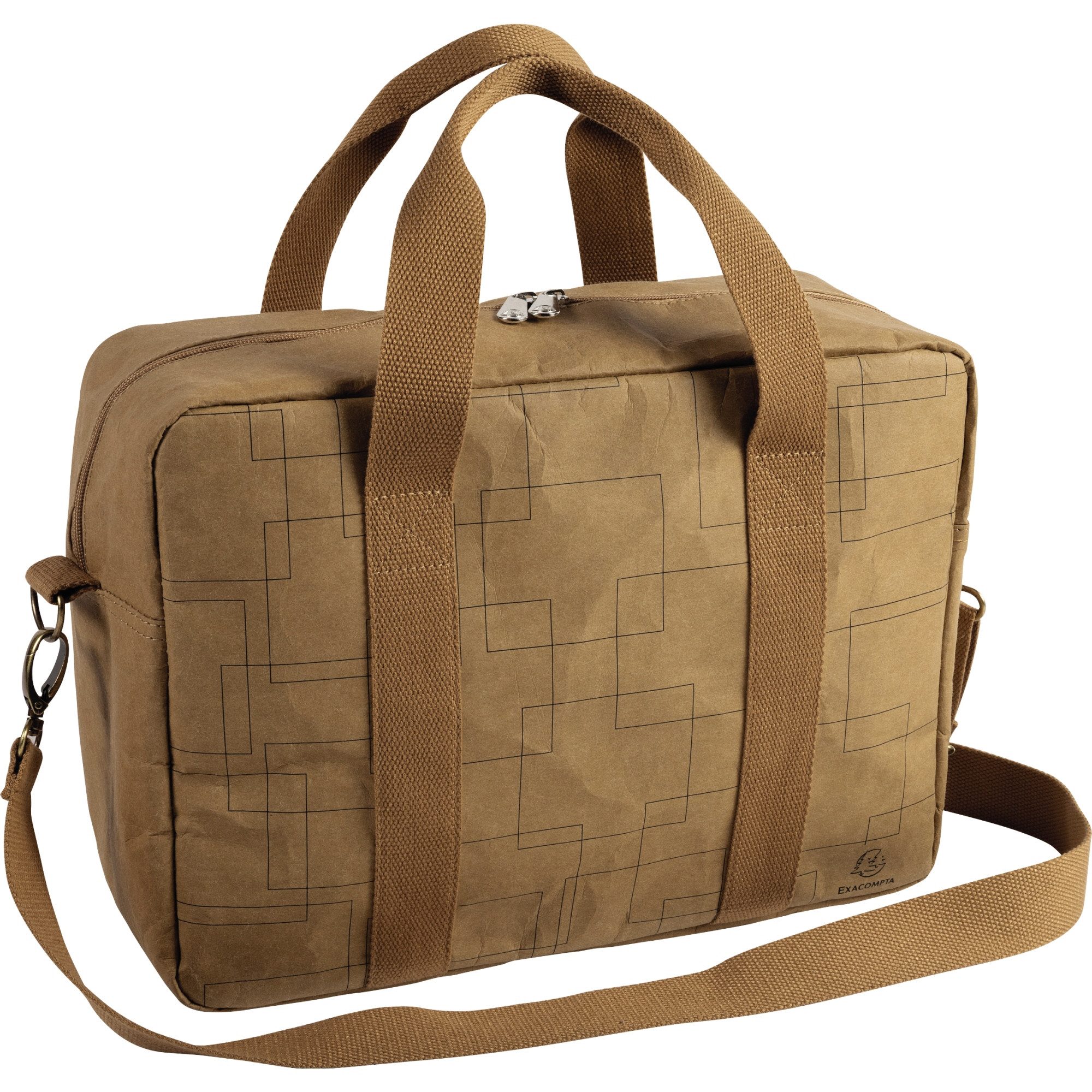 Laptoptasche Notebooktasche Eterneco 17660E 40x29x13cm Papier braun
