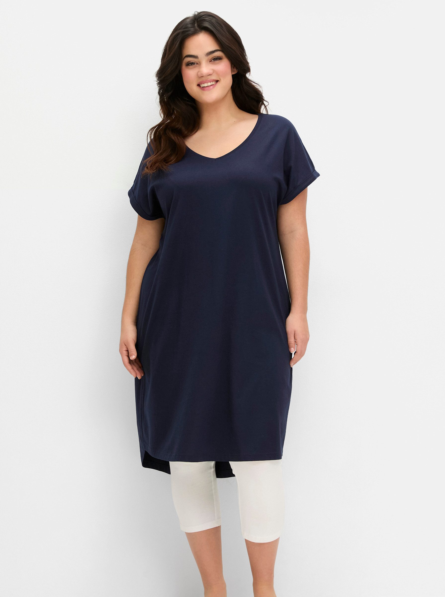 Sheego Jerseykleid Shirtkleid günstig online kaufen
