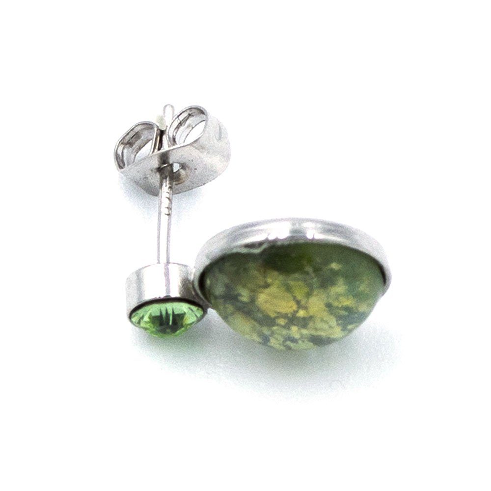 Sergio Engel Paar Ohrstecker Bohemia (Set, 2-tlg), Manufakturschmuck Ohrstecker böhmisches Glas