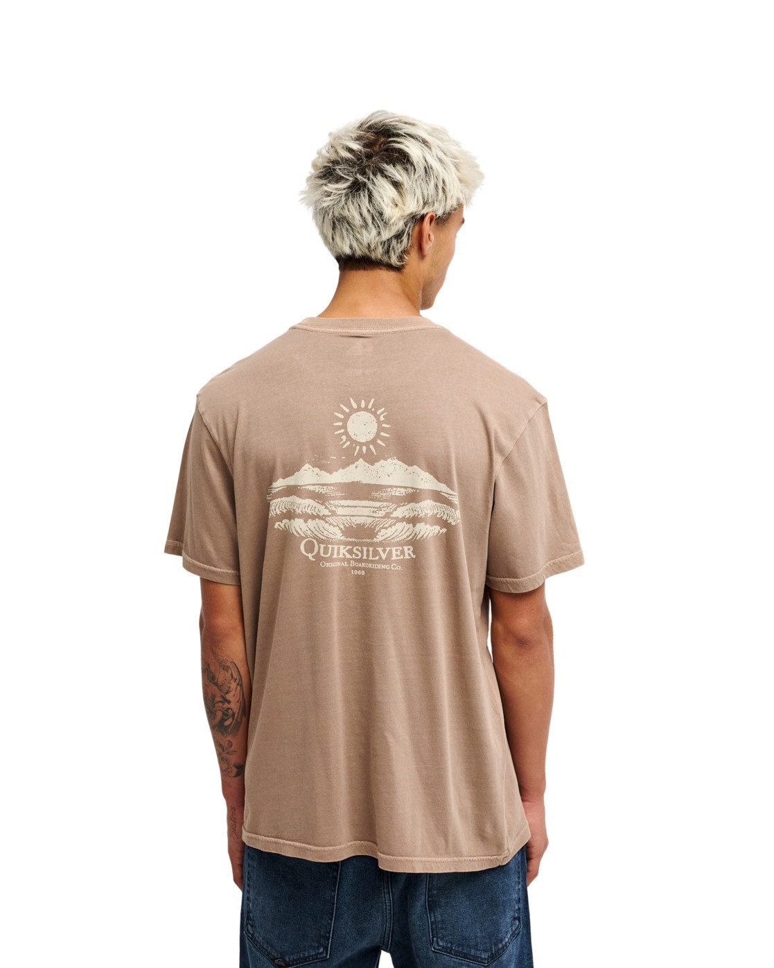 Quiksilver T-Shirt Evo Neon Blue