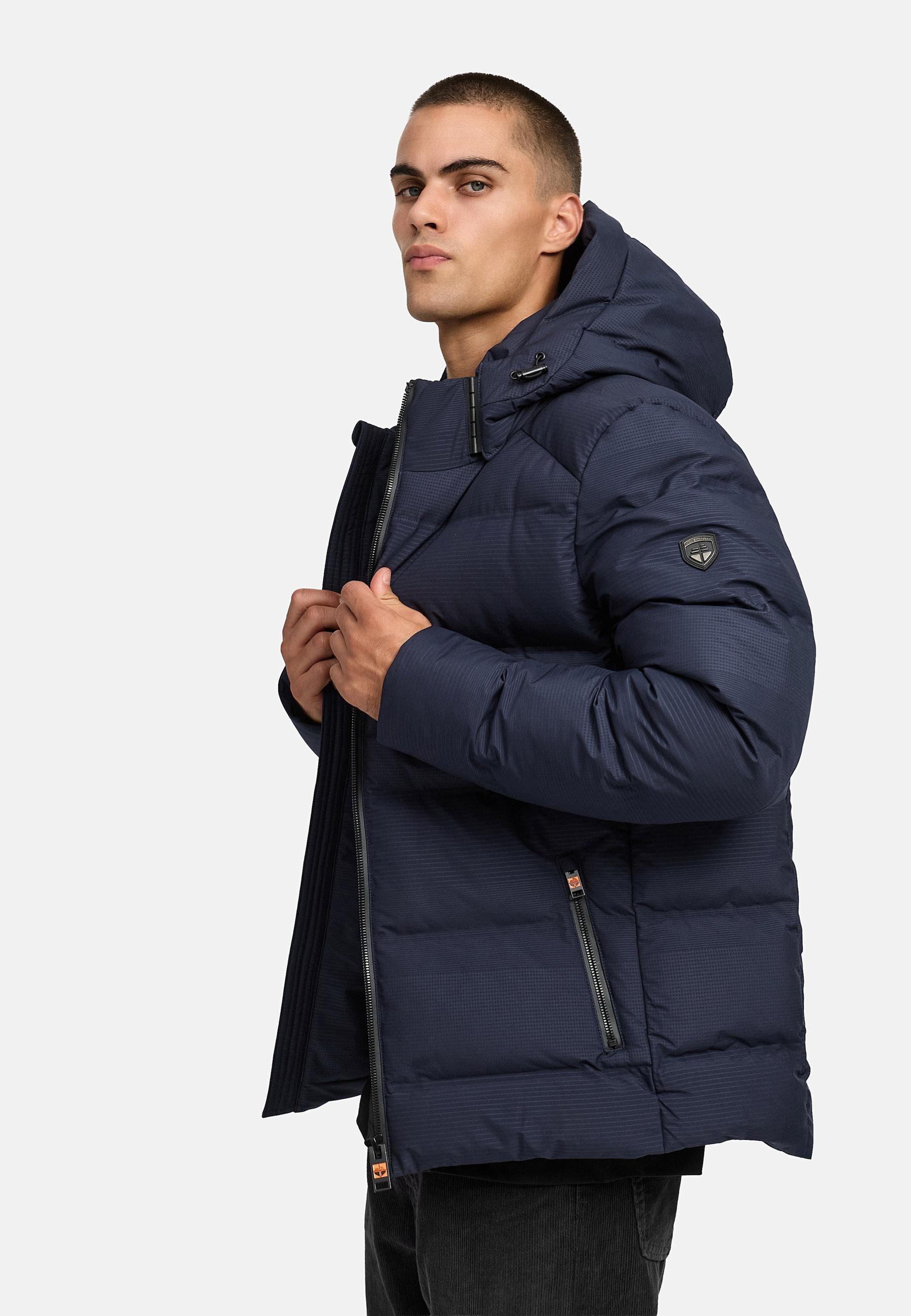 Stone Harbour Steppjacke Gavriloo XX Gesteppte Winterjacke mit abnehmbarer Kapuze