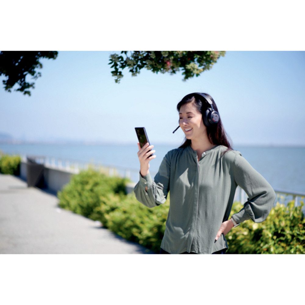 KENSINGTON Kensington Over Ear Headset Kabellos, Bluetooth® Schwarz Noise Canc Kopfhörer