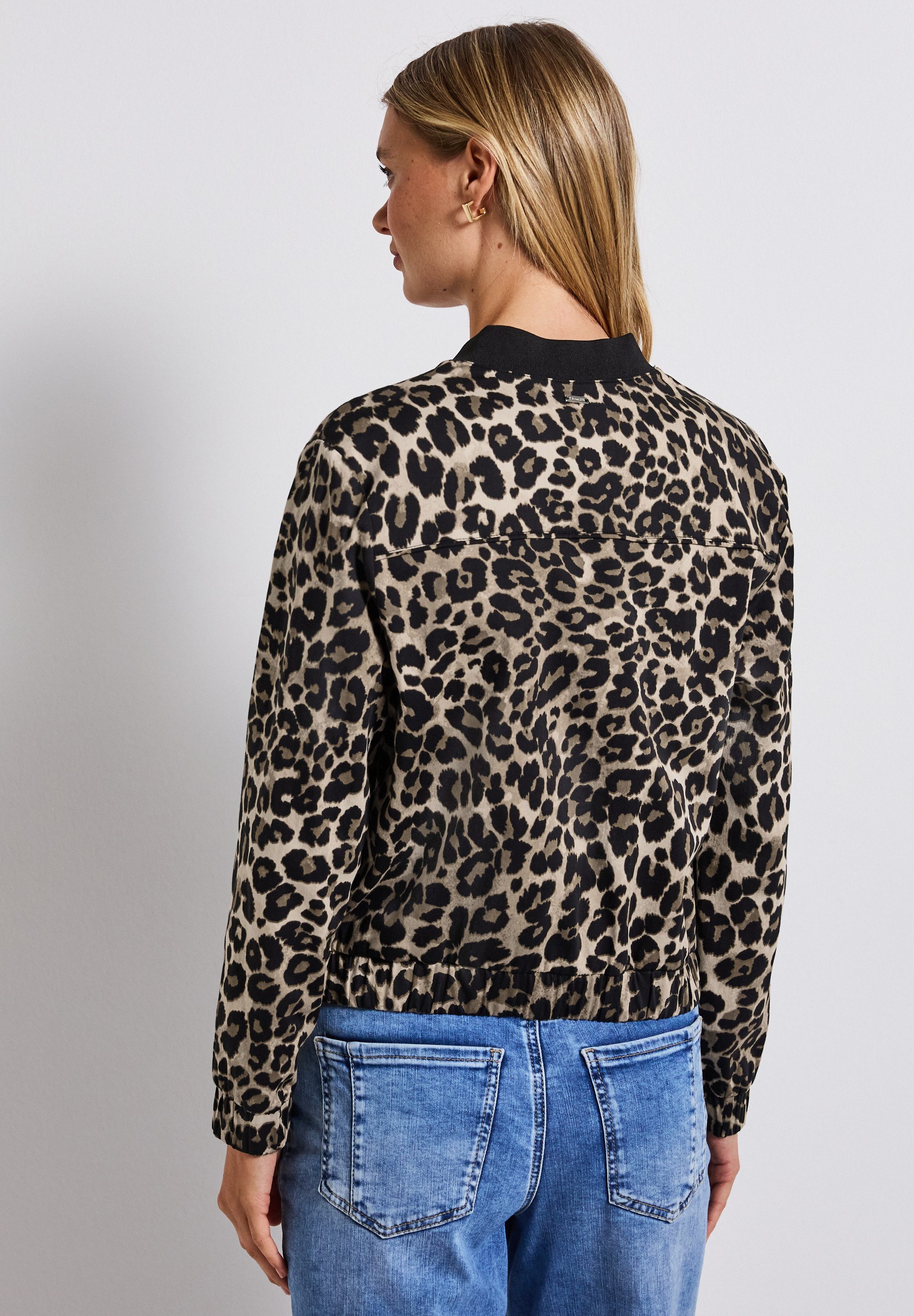 STREET ONE Blouson mit Leo-Print und günstig online kaufen
