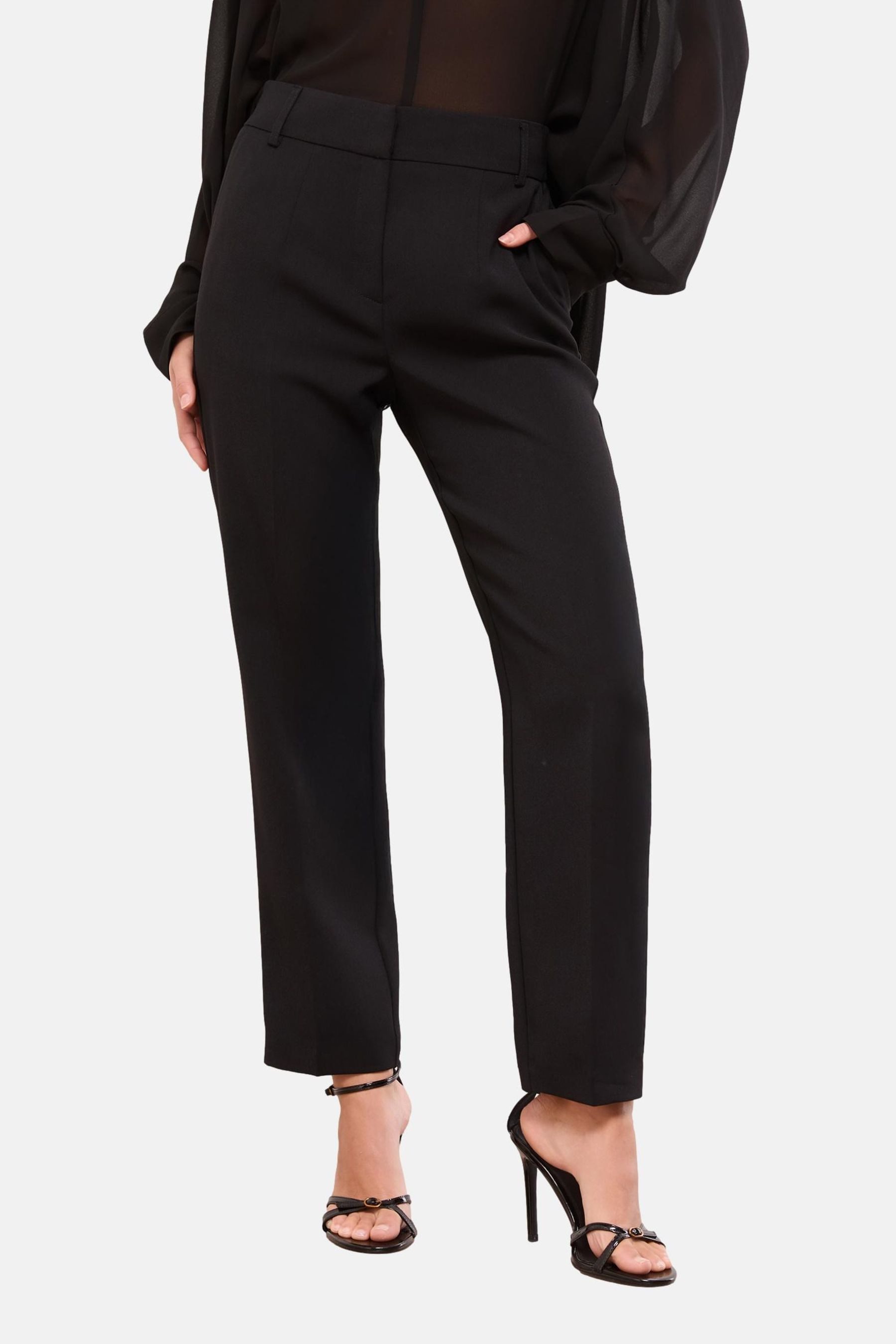 LIPSY Stoffhose Lipsy Premium Tailored Fit Hose mit konischem Bein (1-tlg)