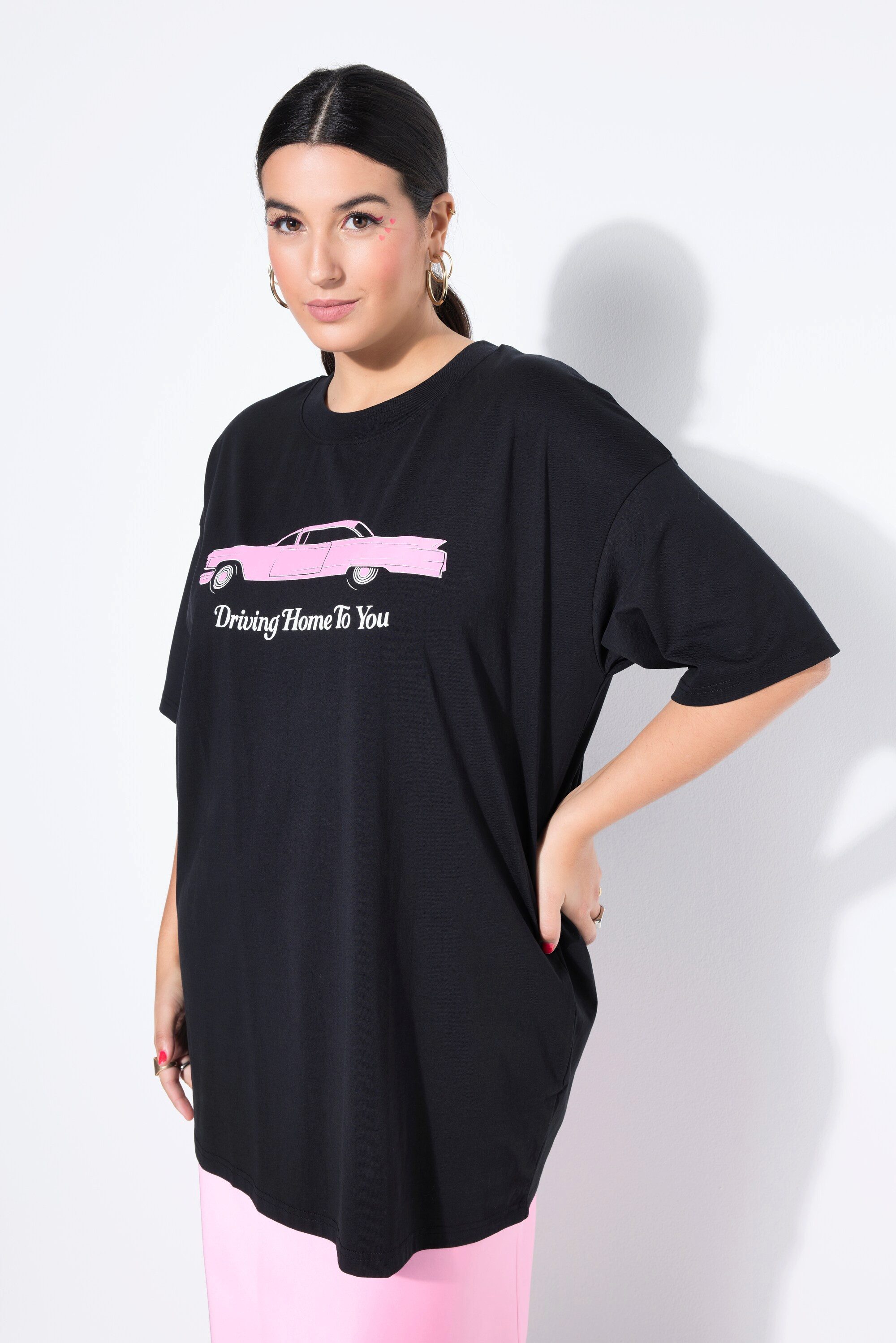 T-Shirt T-Shirt Car-Print Halbarm