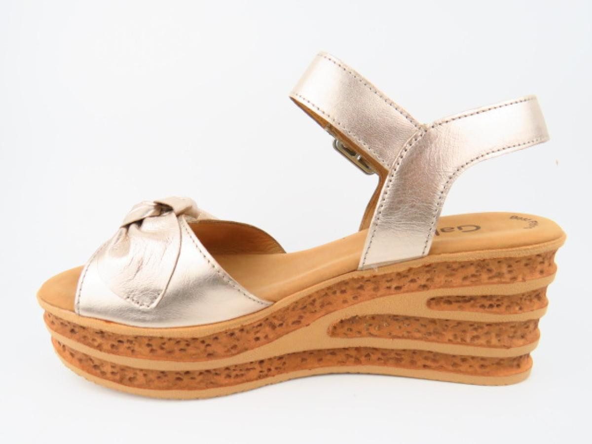 Gabor Satin Metallic puder Sandale günstig online kaufen