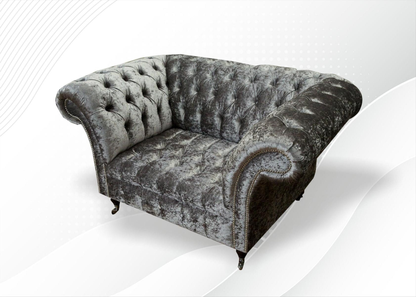 Xlmoebel Chesterfield-Sessel Royaler Loungesessel mit gepolstertem Design in edler Optik (Sessel), Hergestellt in Europa