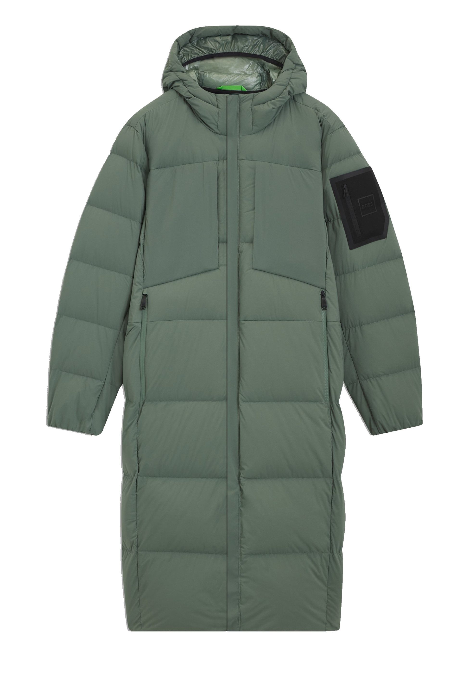 BOSS GREEN Kurzmantel aus Stretch-Gewebe (1-tlg)