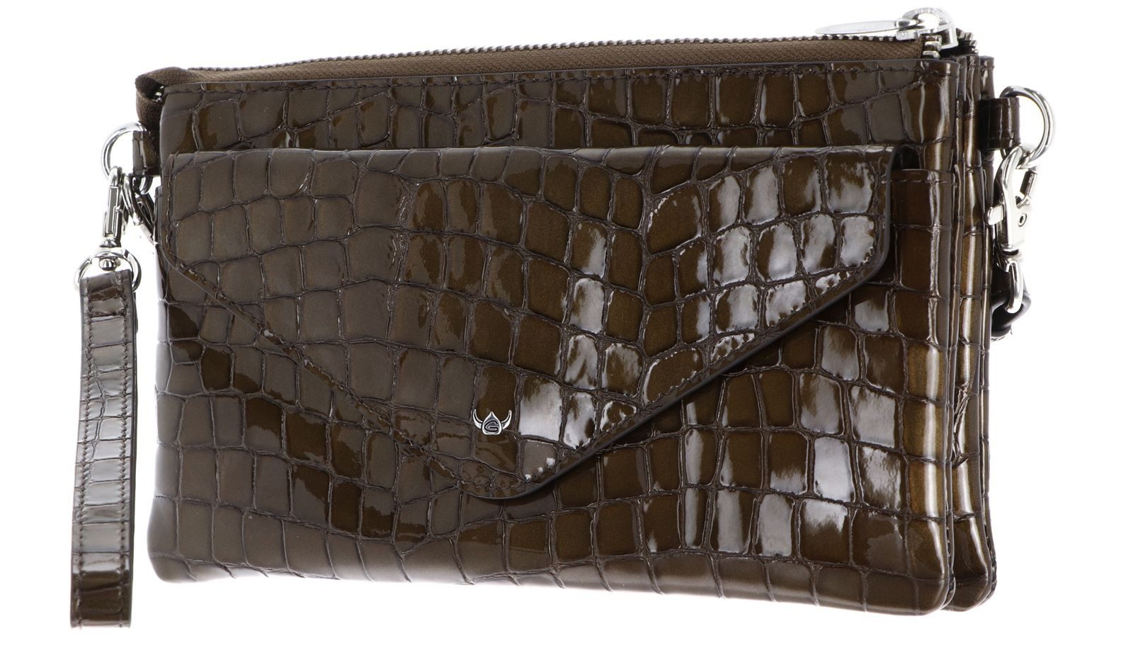Golden Head Handgelenktasche Mini-Tasche 8216, aus echtem Rindsleder