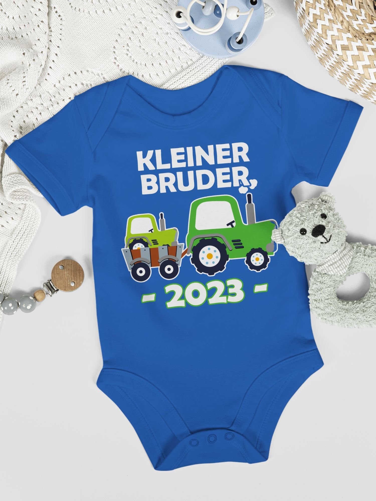 2023 Shirtracer 3 Kleiner Bruder Traktor Kleiner Shirtbody Bruder Royalblau