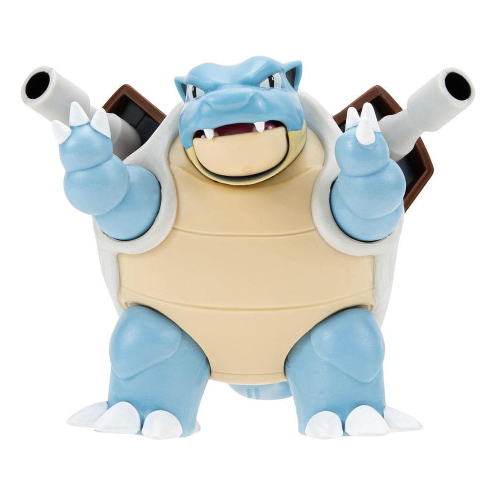 Jazwares Spielfigur Pokémon Battle Feature Figur Turtok Blastoise Tortank 11 cm