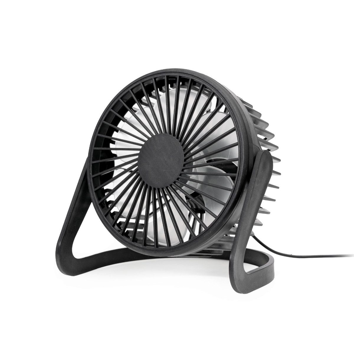 Platinet Tischventilator PTF322, 15 cm Durchmesser, USB Tischlüfter mit neigbarem Design