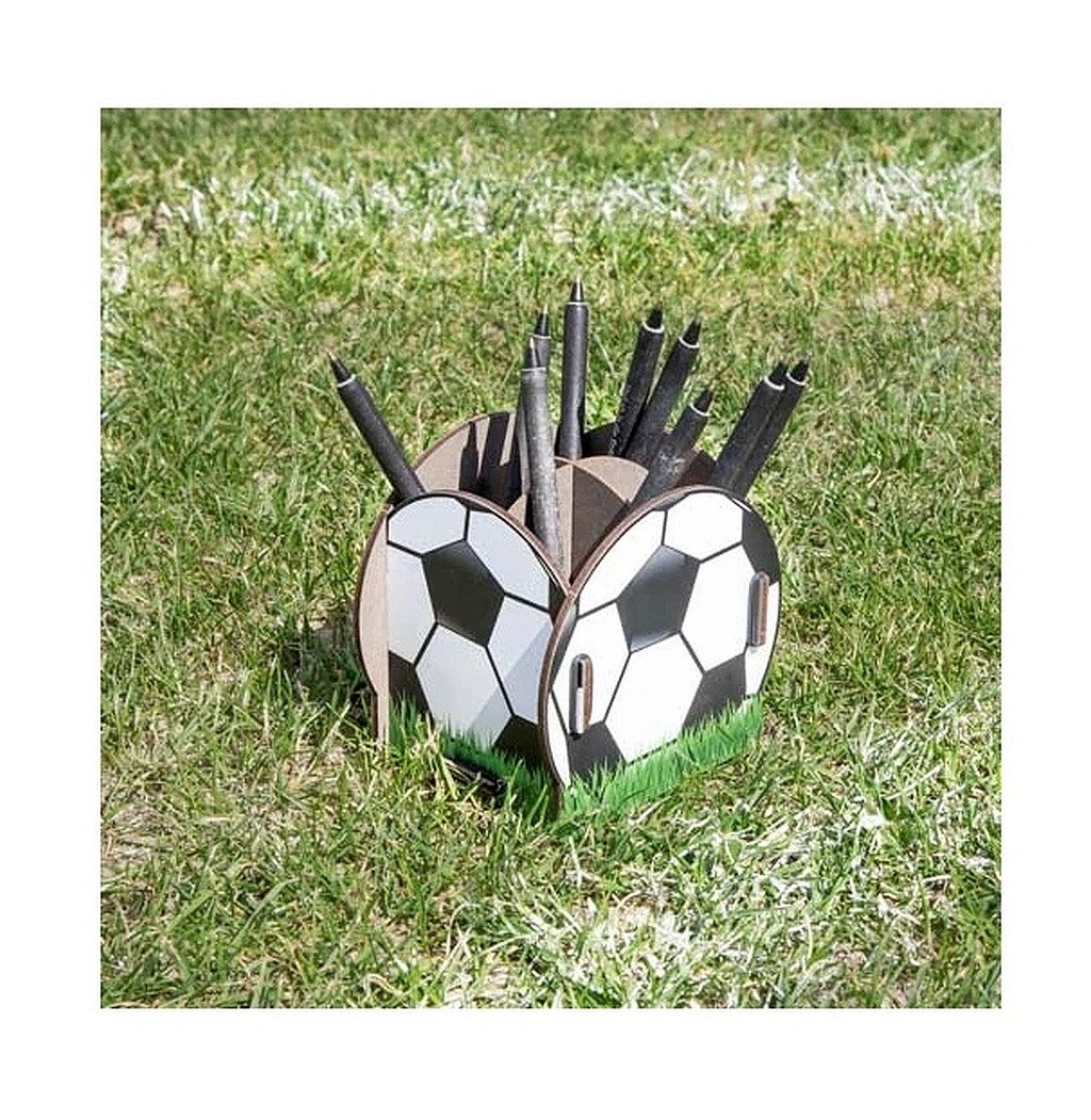 WERKHAUS® Aufbewahrungsbox Werkhaus Stiftebox "Fußball" PP8502 günstig online kaufen
