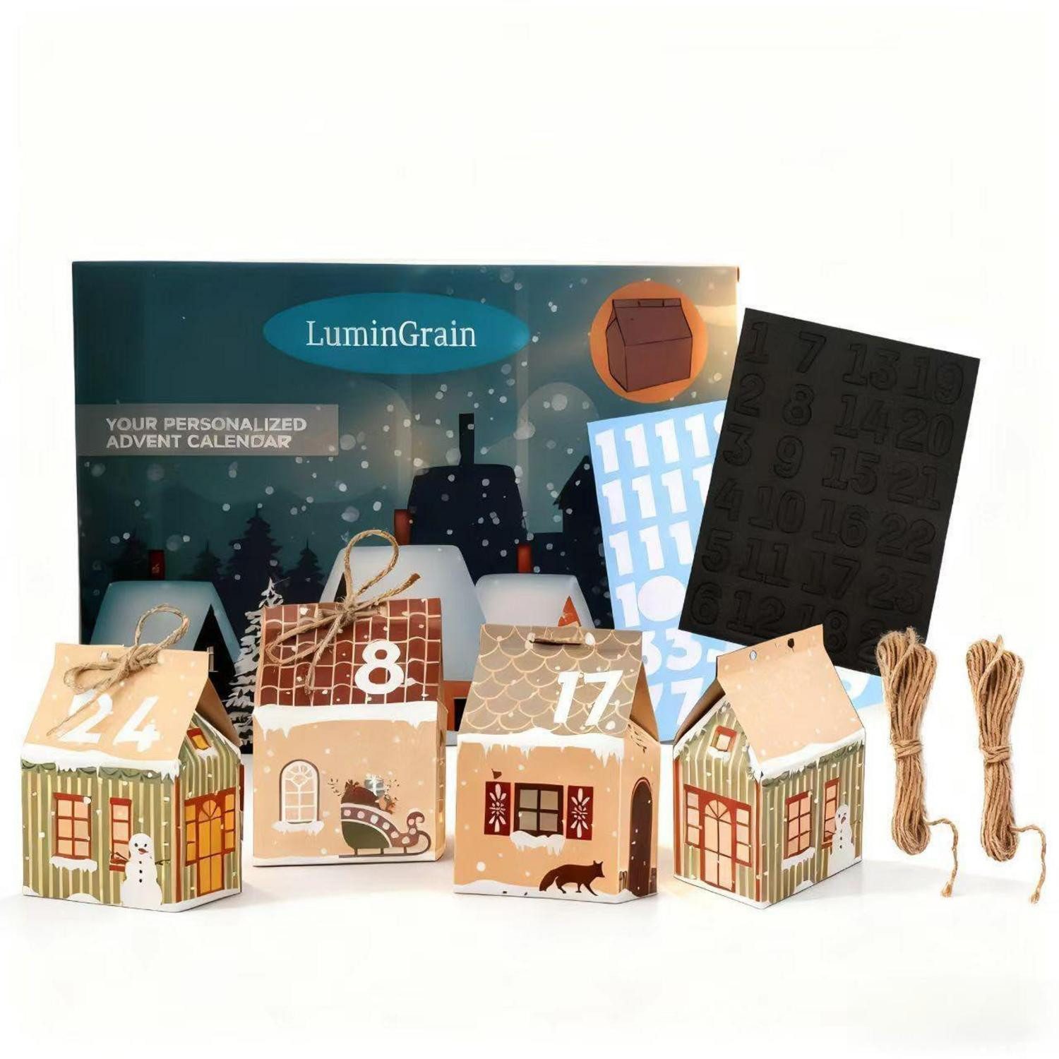 LuxusKollektion befüllbarer Adventskalender Adventskalender Kinder Erwachsene