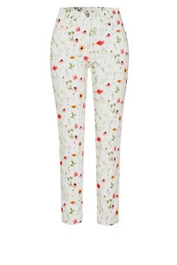 Relaxed by TONI 5-Pocket-Hose Meine beste Freundin mit Blumendruck