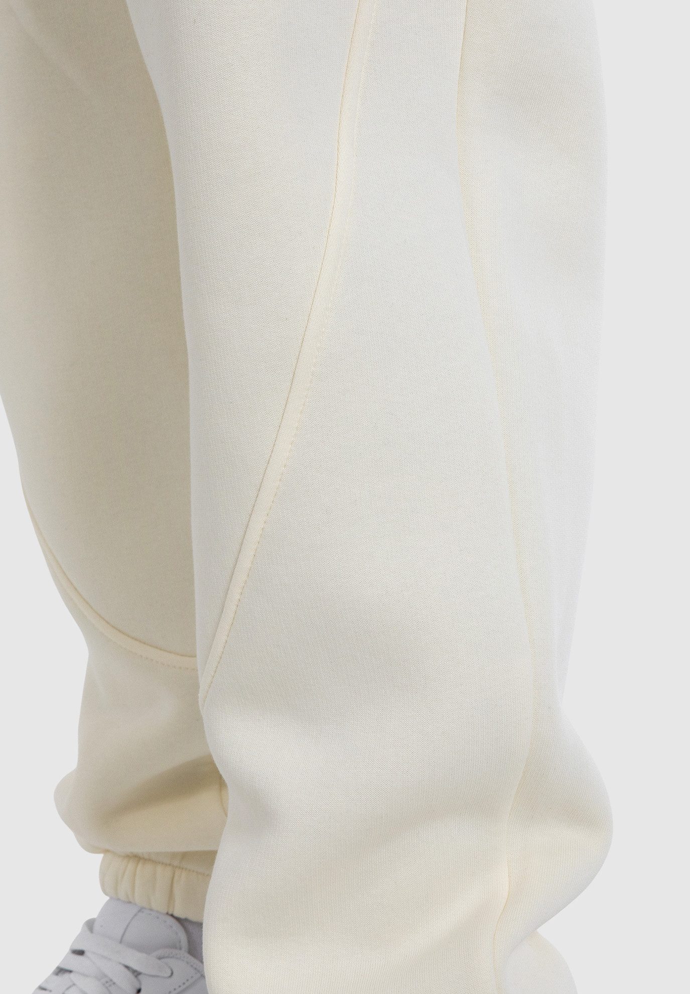 Smilodox Jogginghose Viktor, Oversize Freizeithose mit Reißverschlusstaschen und Jeansnaht Sweatpants Jogger mit Metalllabel, Trainingshose, Sport Gym Freizeit