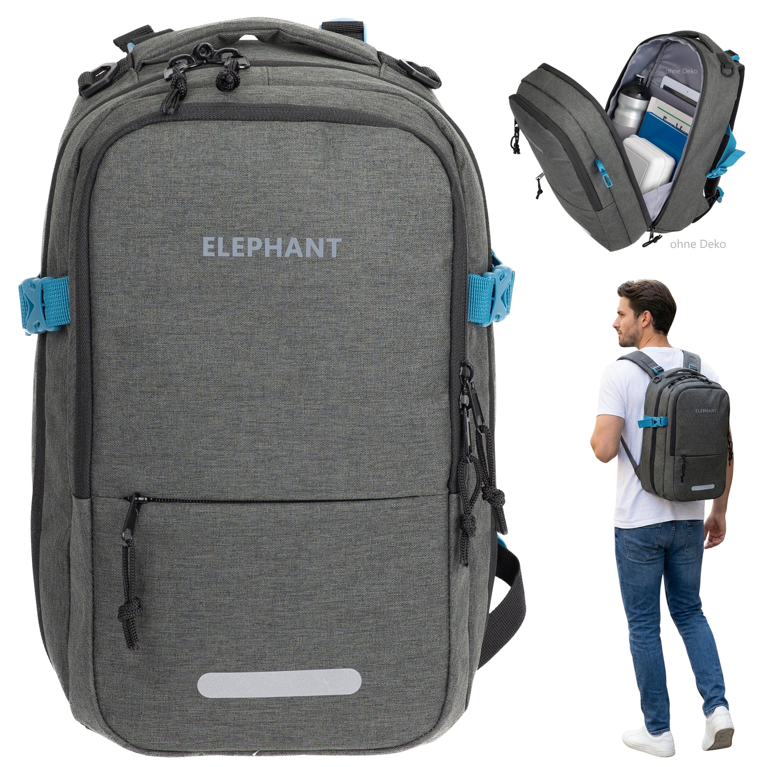 Rucksack Flugzeug Handgepäck Damen Herren 40x25x20 cm Ryanair