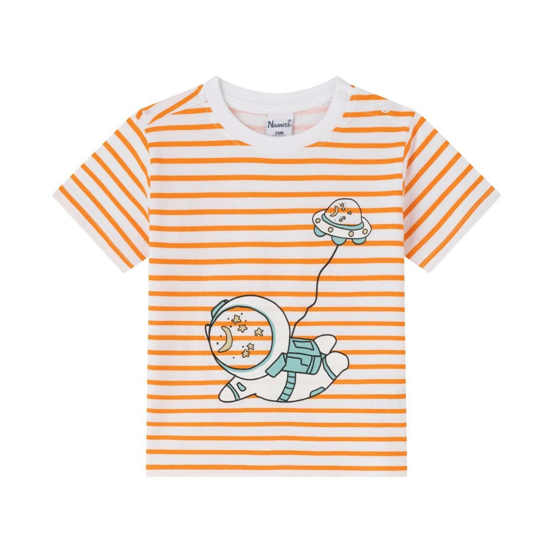 Print-Shirt Süßes Shirt gestreift