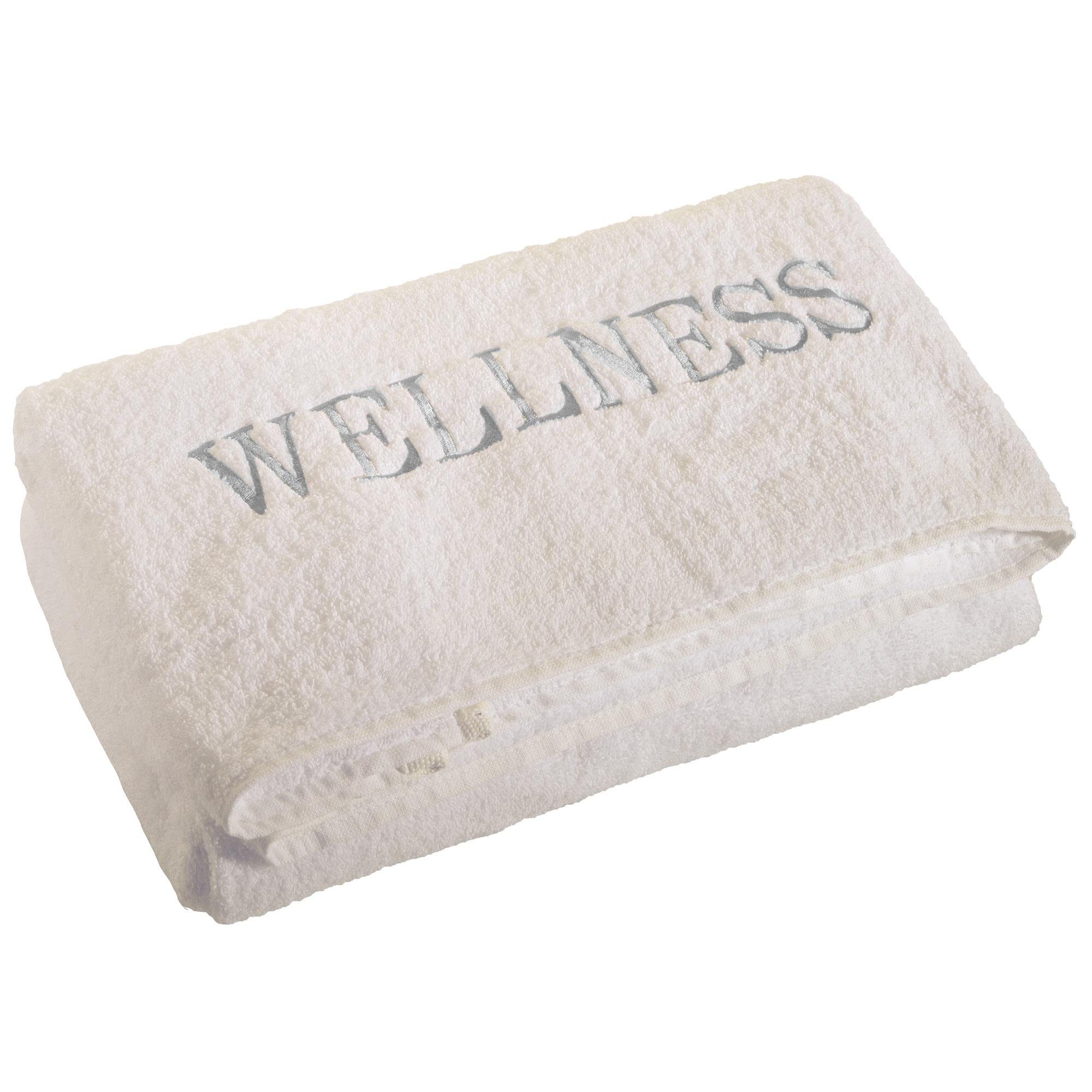 aqua-textil Saunatuch Wellness Strand Handtuch Frottee günstig online kaufen