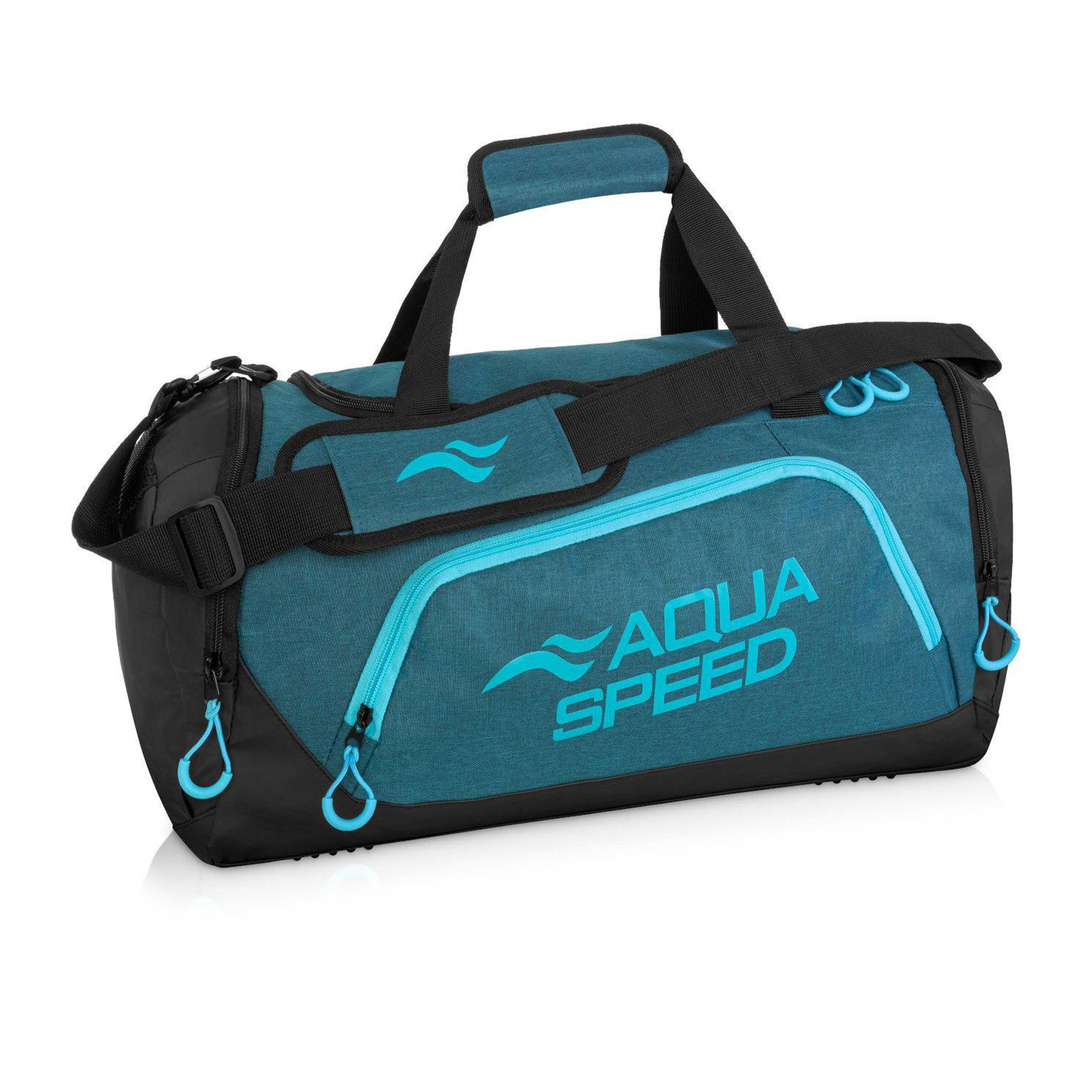 Aqua Speed Sporttasche Duffle Bag L 43L Fitness Reisetasche Training 37 (Trainings Tasche mit großem Hauptfach und Griff), Robustes Polyester für langlebigen Einsatz im Sport