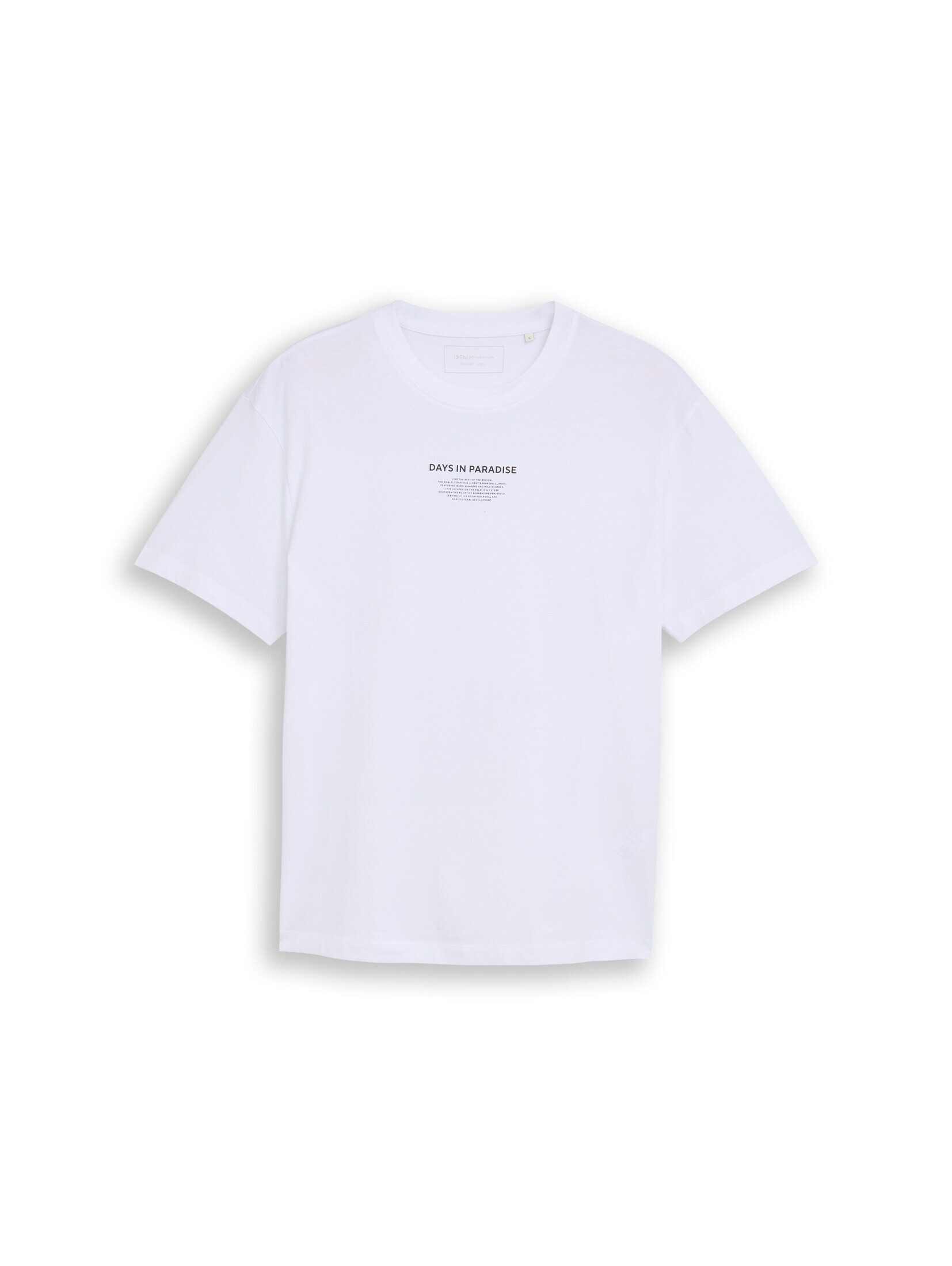 TOM TAILOR Denim T-Shirt T-Shirt Relaxed Fit T-Shirt mit Fotoprint