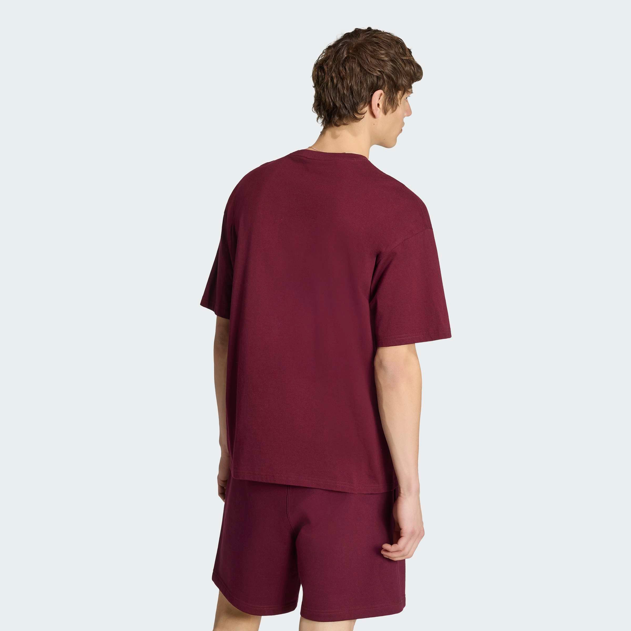 adidas Originals T-Shirt TREFOIL ESSENTIALS, LOCKER GESCHNITTEN für Erwachsene, mit Rundhalsausschnitt, ohne Verschluss, aus Baumwolle
