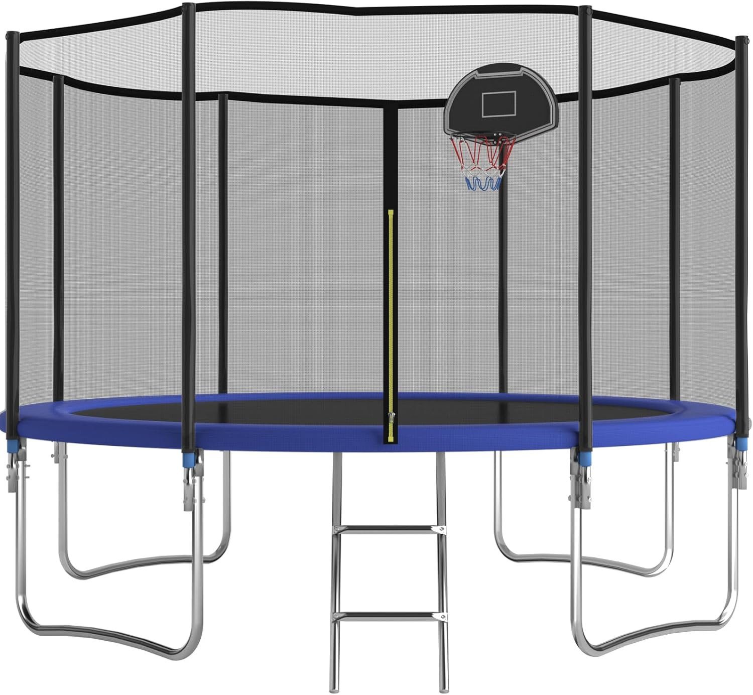 MC Star Gartentrampolin Trampolin Outdoor, Mit verstärkten Beintraversen, Stabil, Ø 305 cm, Robust und Belastbar, Einteilige Konstruktion …