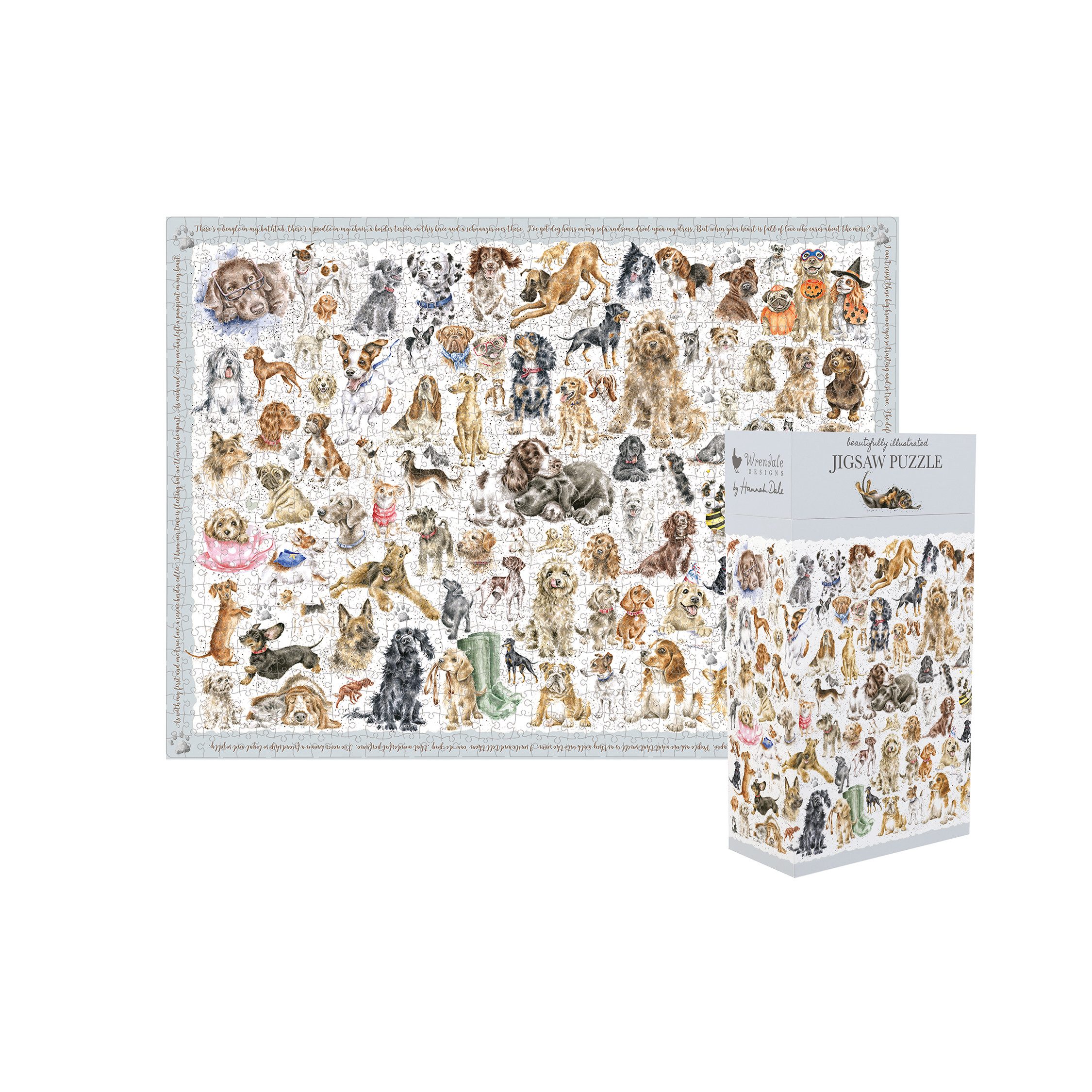 Wrendale Puzzle Tierpuzzle, 1000 Puzzleteile günstig online kaufen