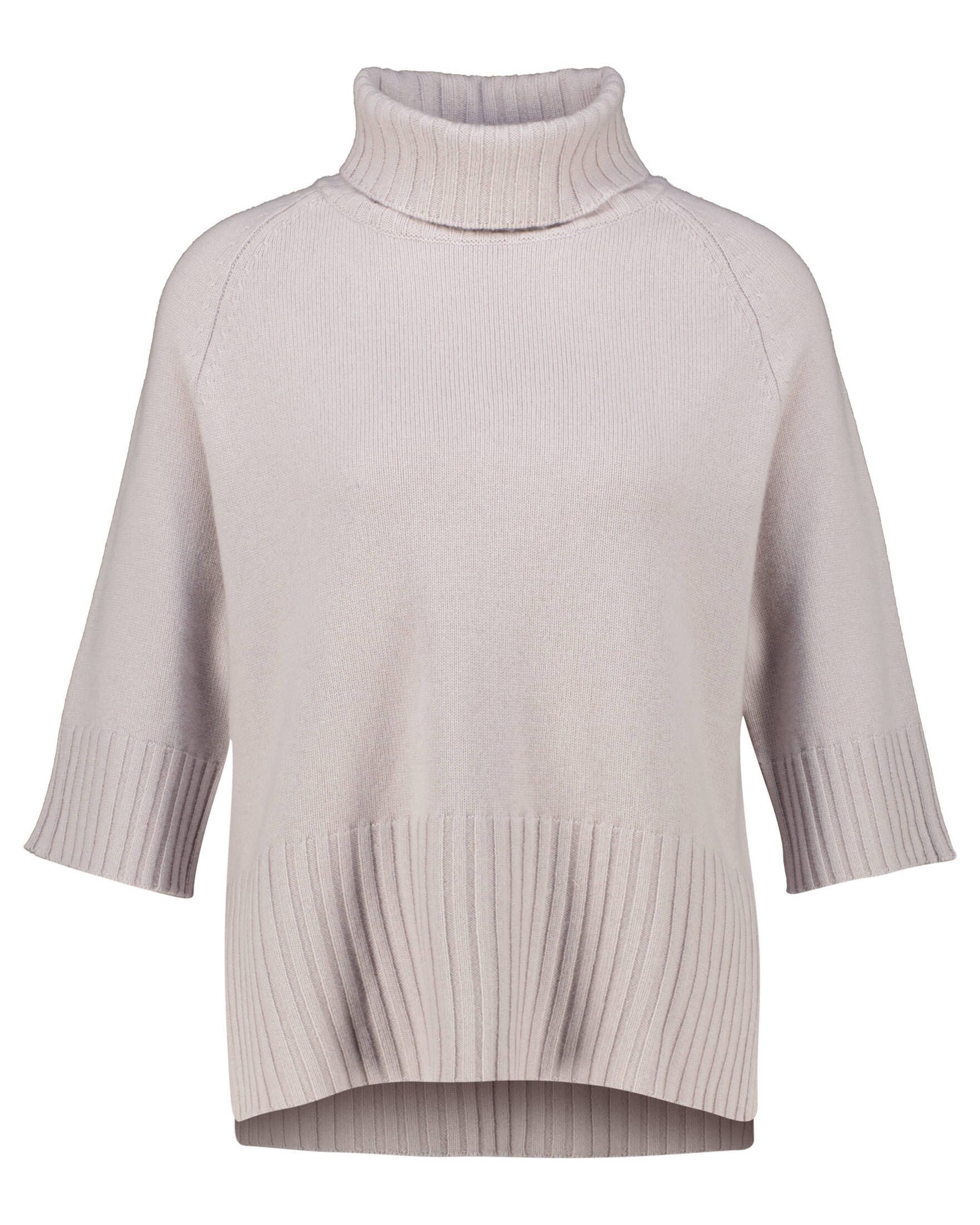 Strickpullover Damen Rollkragenpullover aus Wolle mit Kaschmir