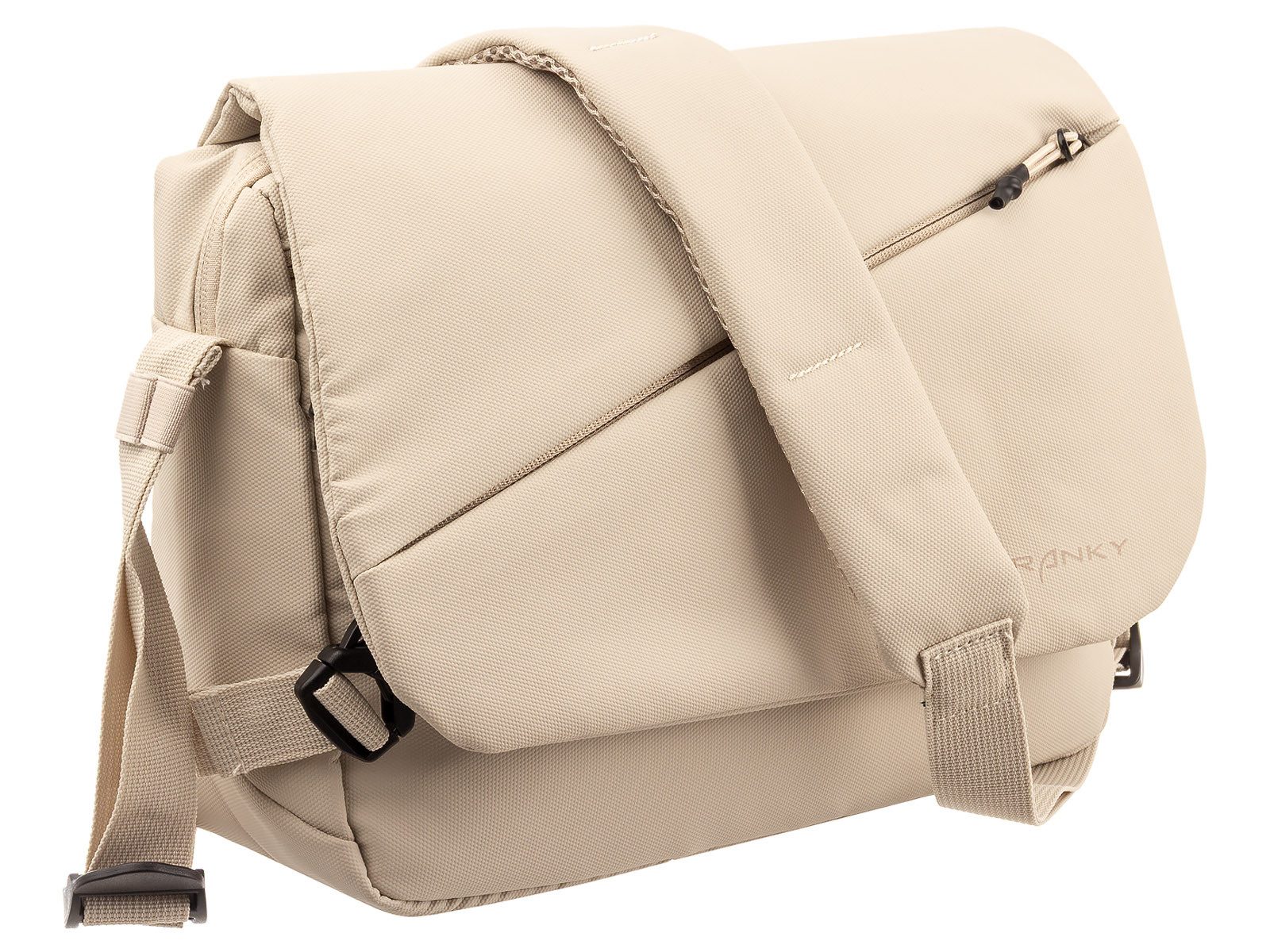 Franky Umhängetasche Überschlag Tasche CT17-M-B Messenger (1-tlg)