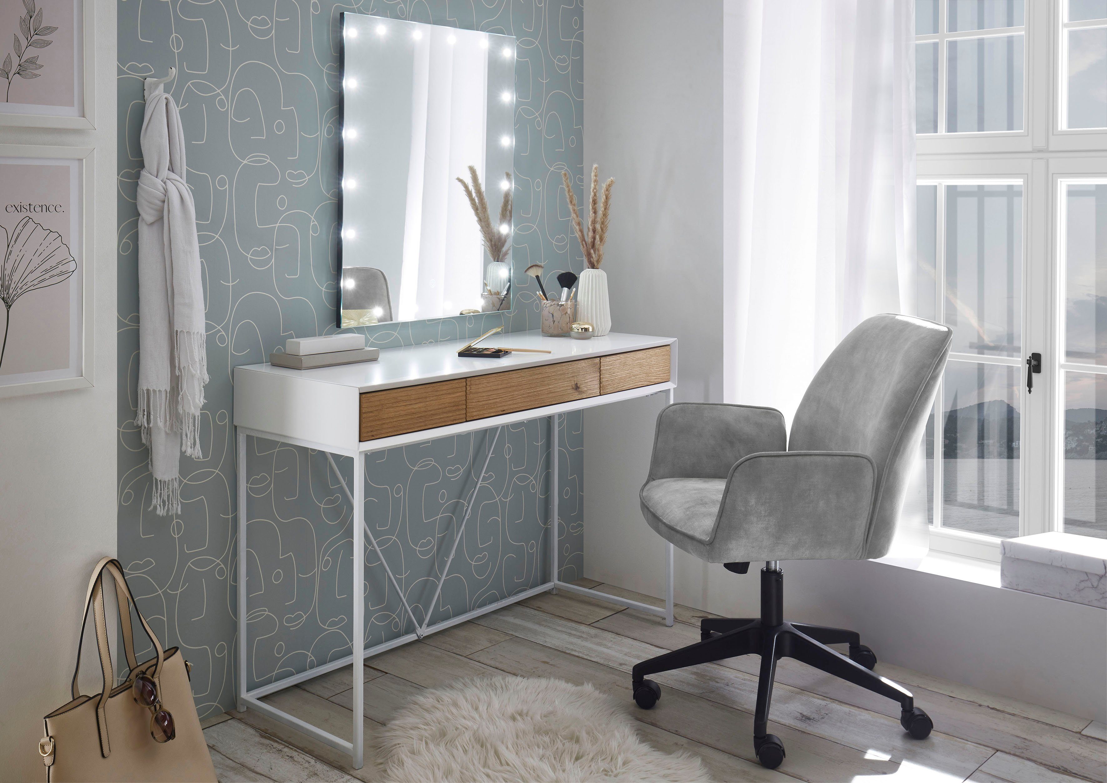 MCA furniture Schreibtischstuhl O-Ottawa, Velvet, Bürostuhl günstig online kaufen
