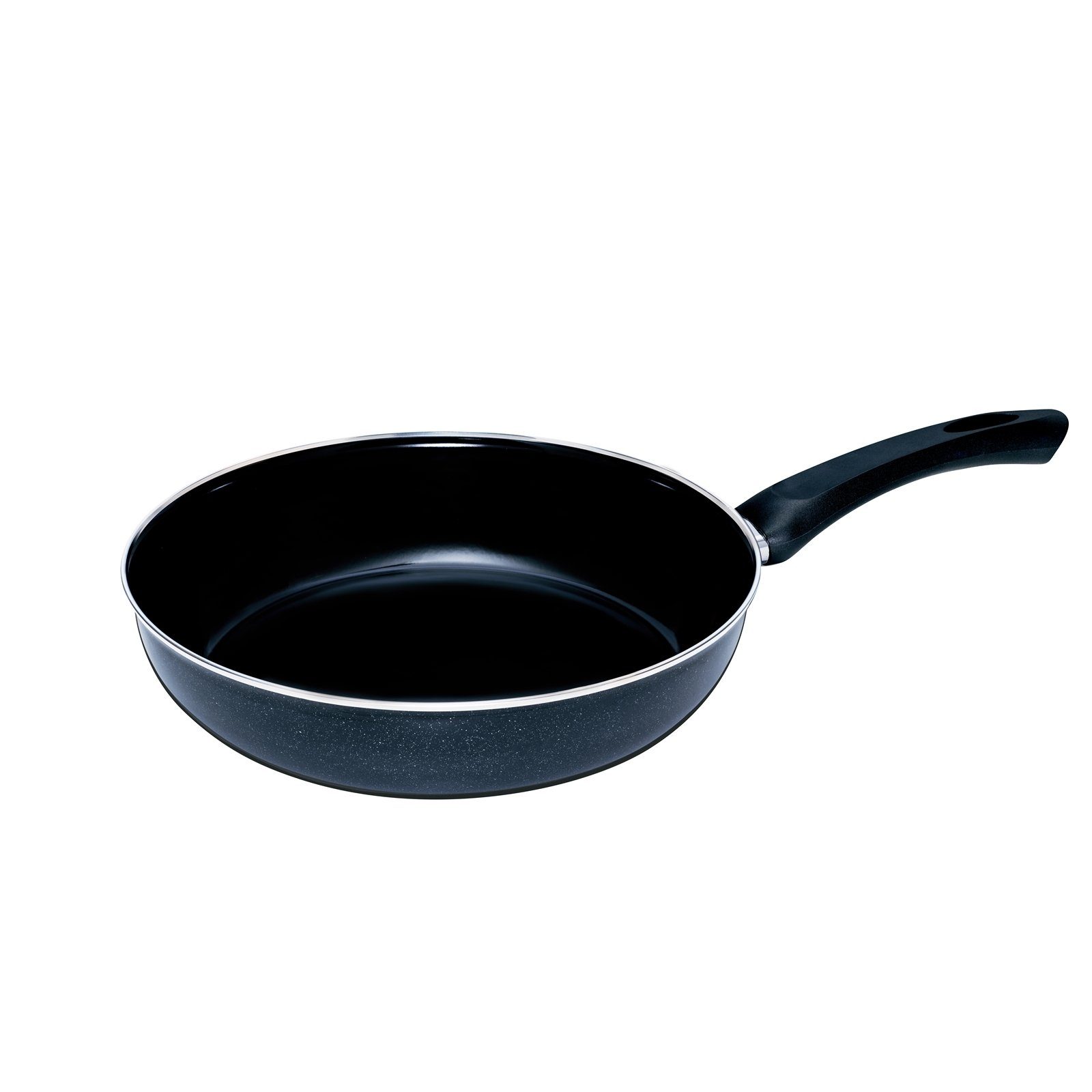 Riess Bratpfanne Email Pfanne extra stark Black Magic, Emaille (1tlg), Energiesparend