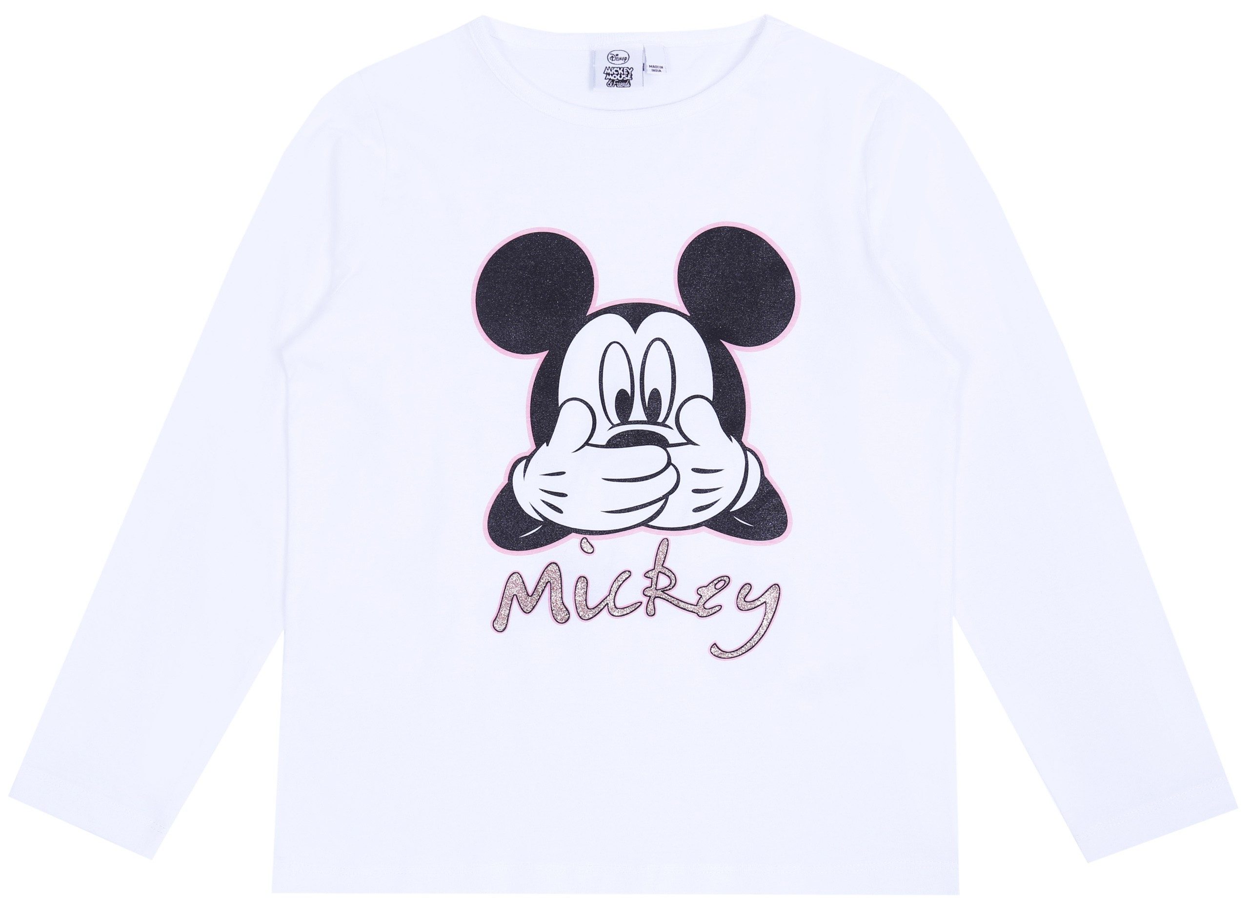 Sarcia.eu Schlafanzug 2x Weiß-pinkes Pyjama/Schlafanzug Minnie Maus DISNEY 9-10 Jahre